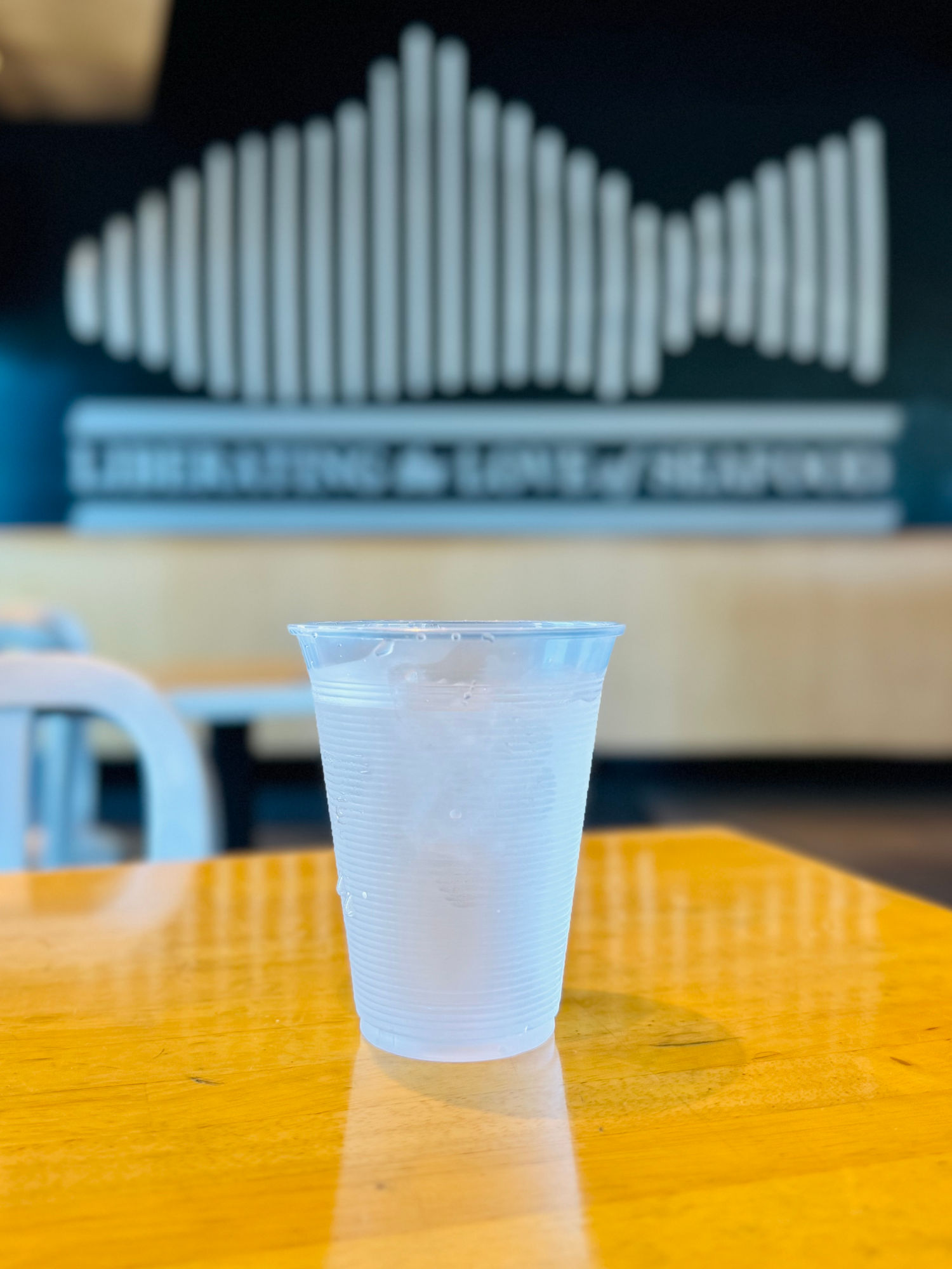 California Fish Grill Ice Water