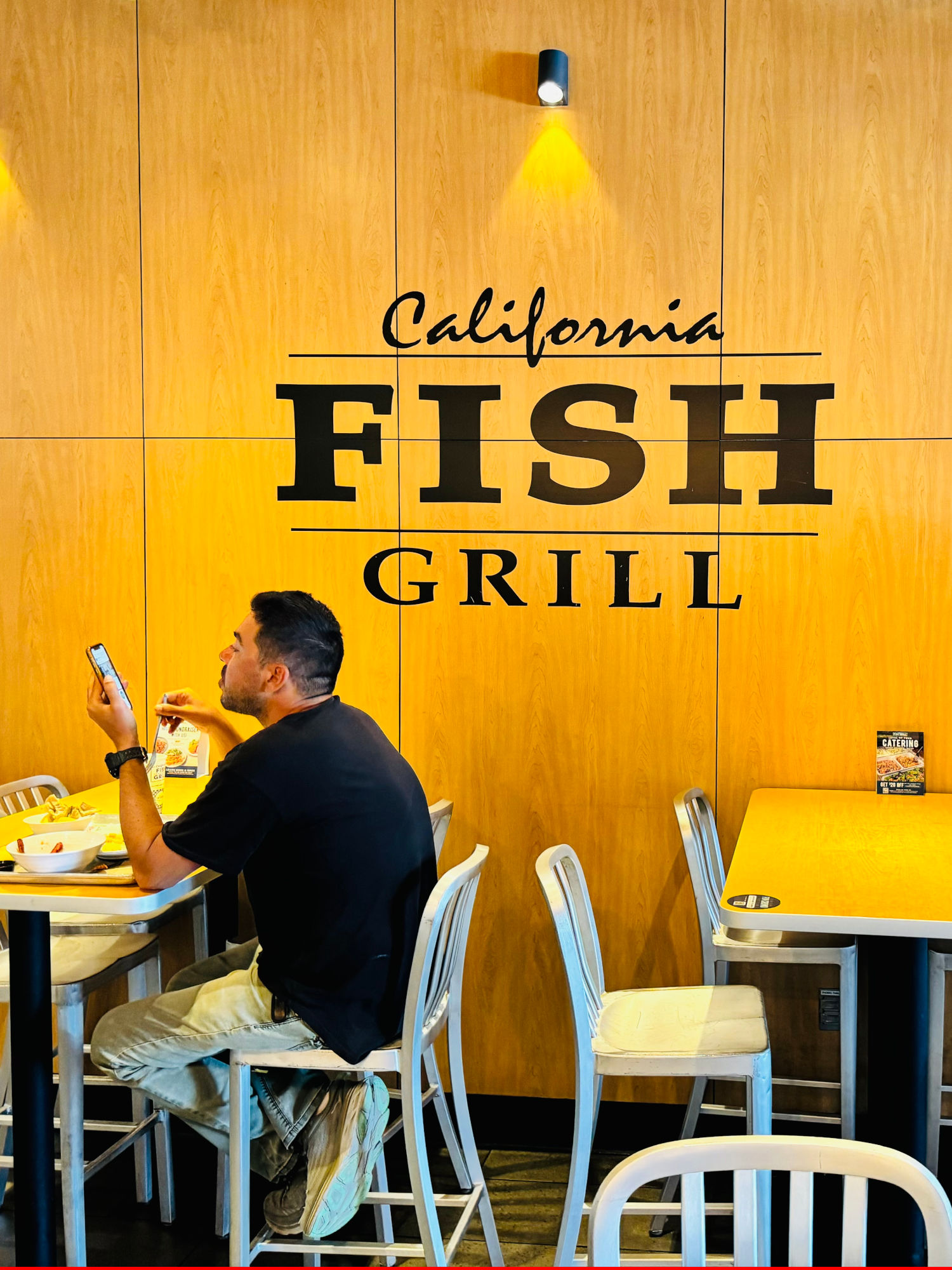 California Fish Grill Lunch