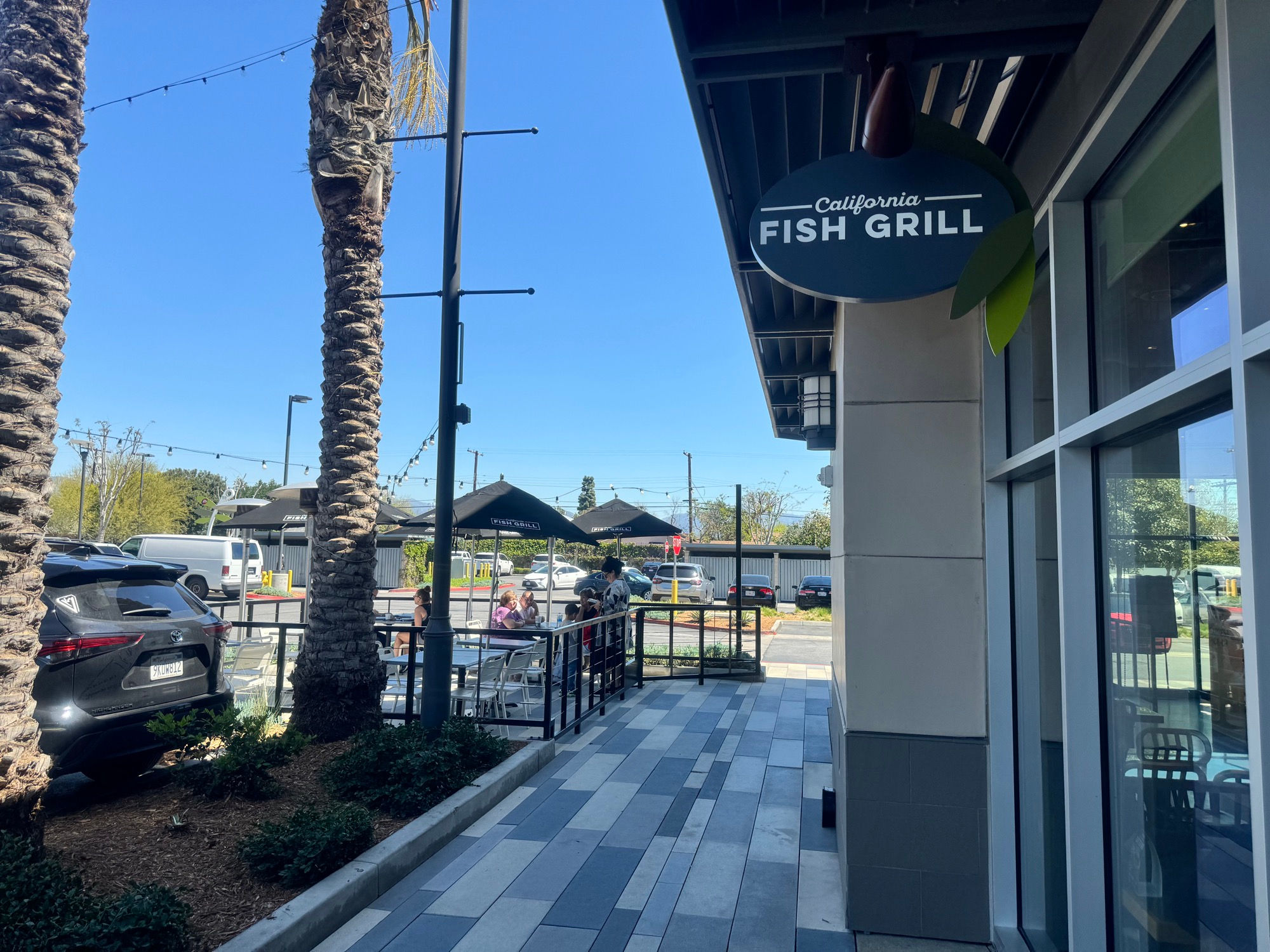 California Fish Grill Mission Hills Sign