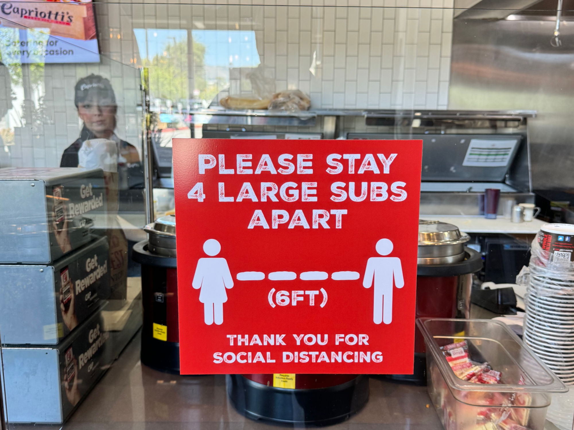 Capriotti's Social Distancing