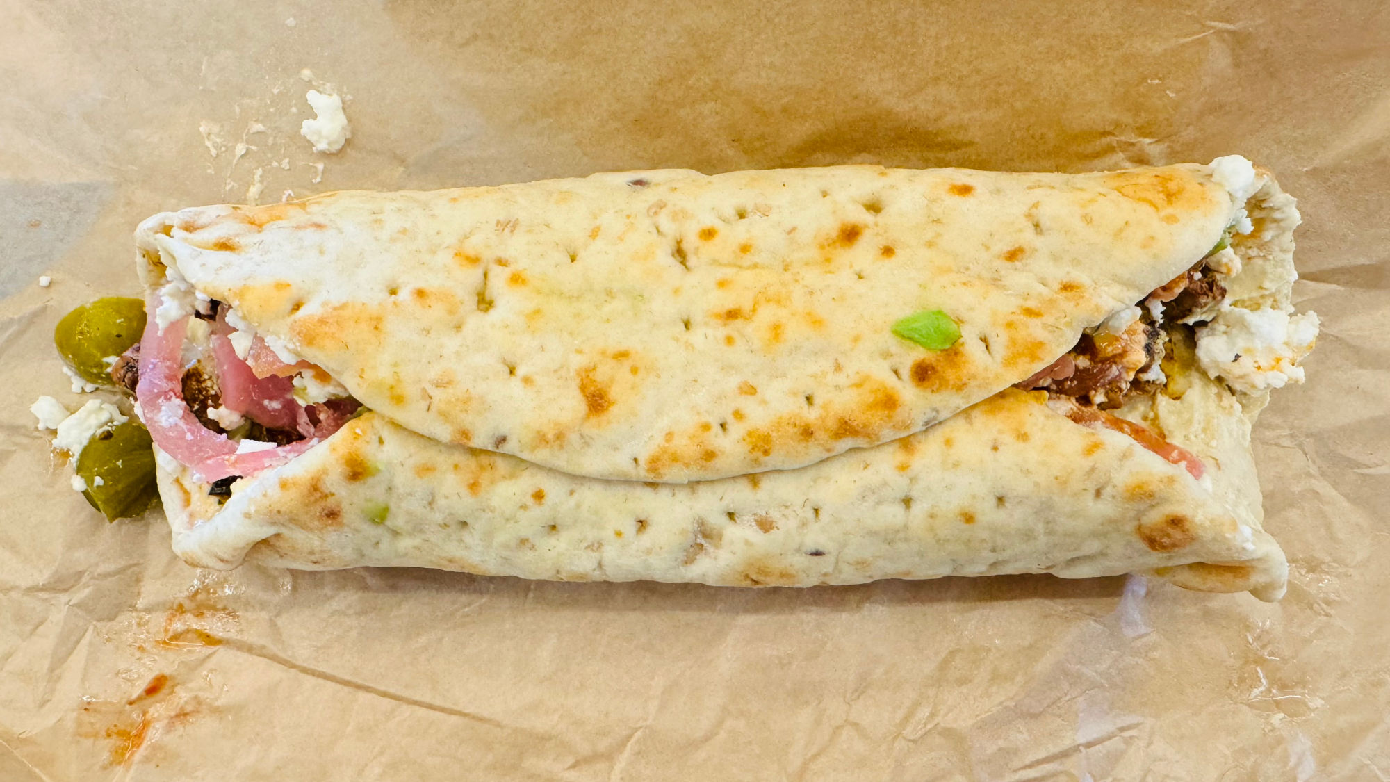 Cava Chicken Avocado Pita