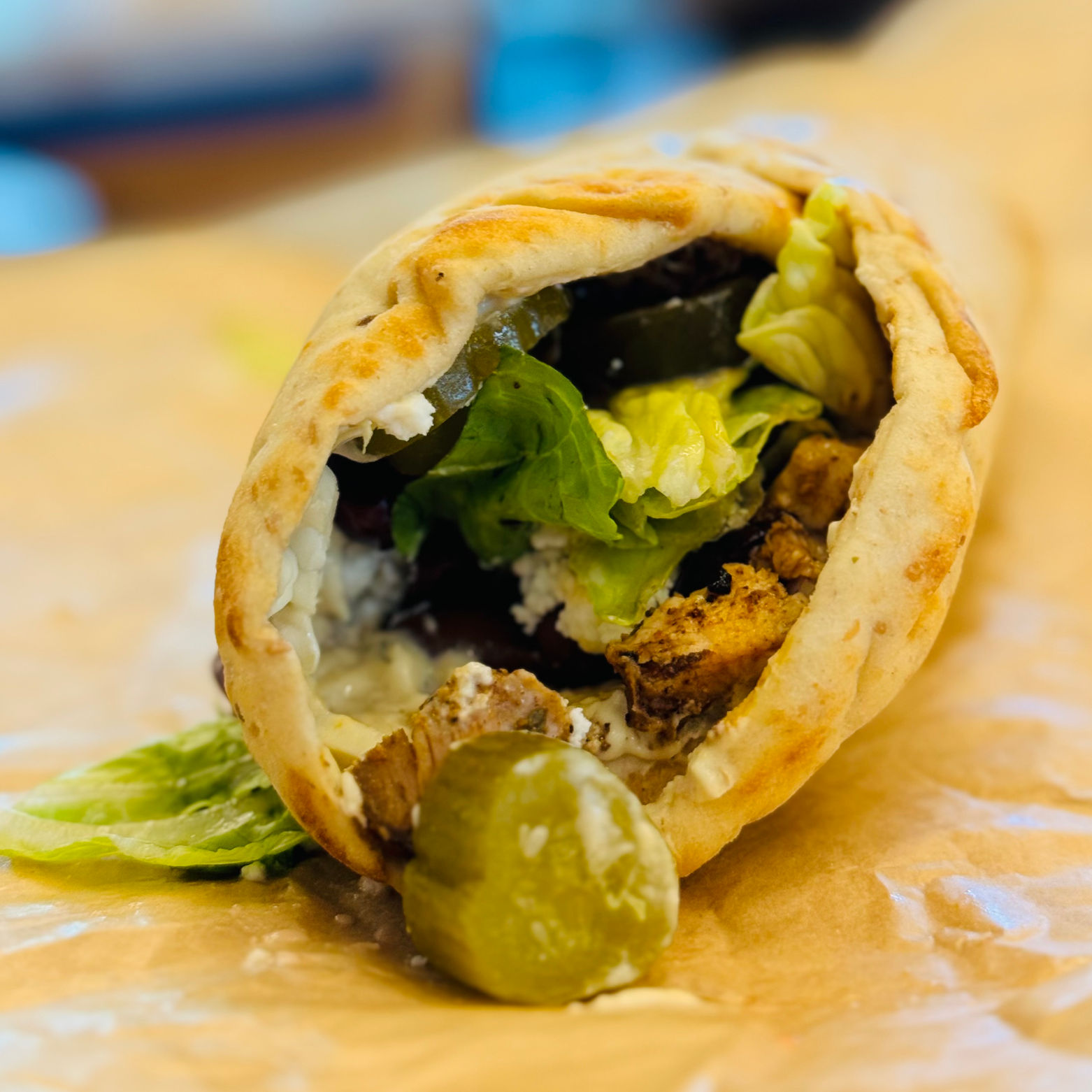 Cava Chicken Pita