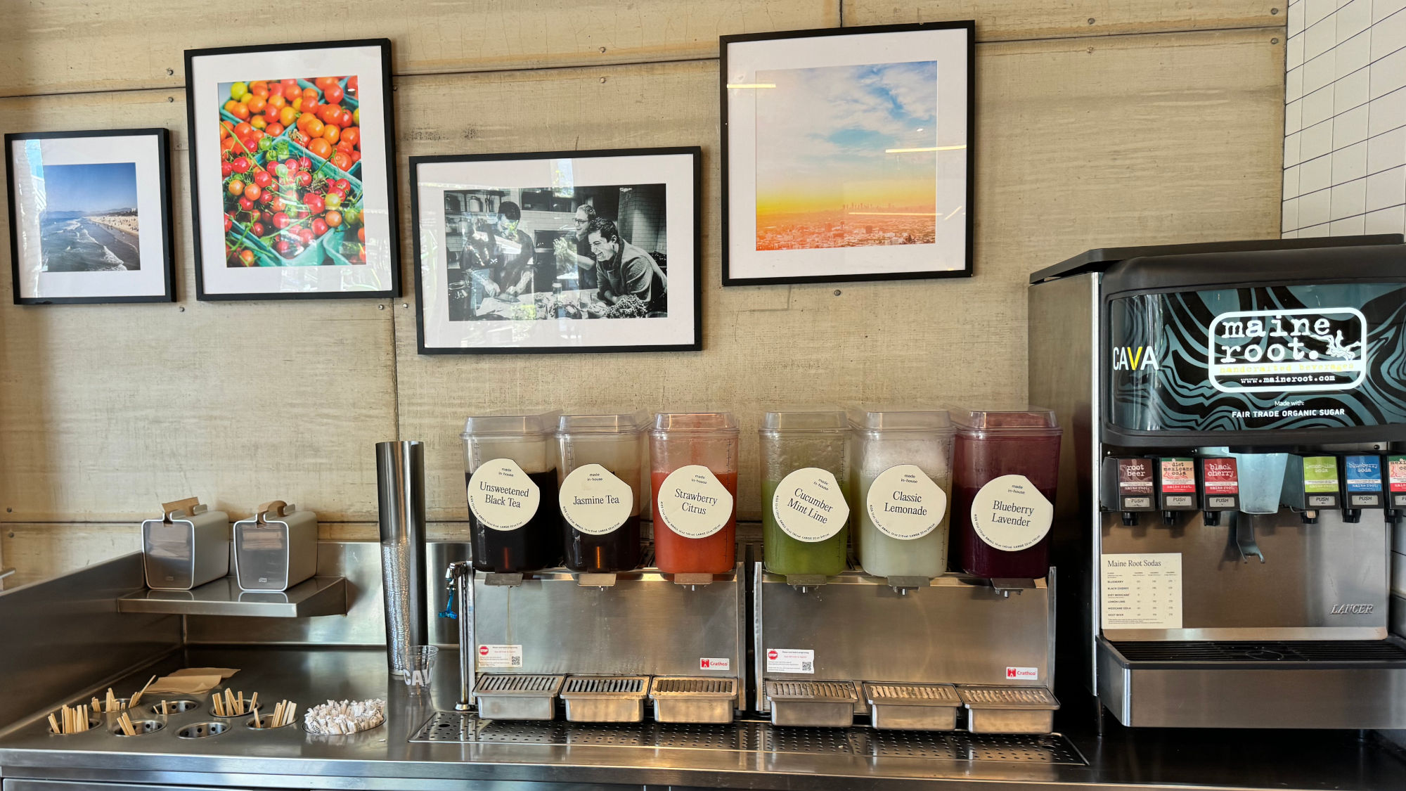 Cava Drink Station