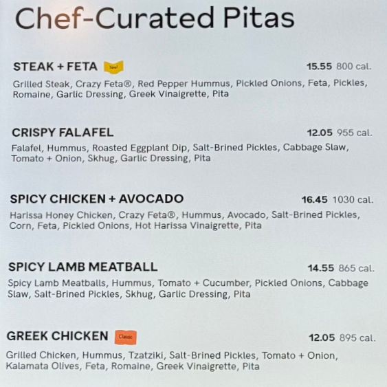 Cava Chef-Curated Pitas