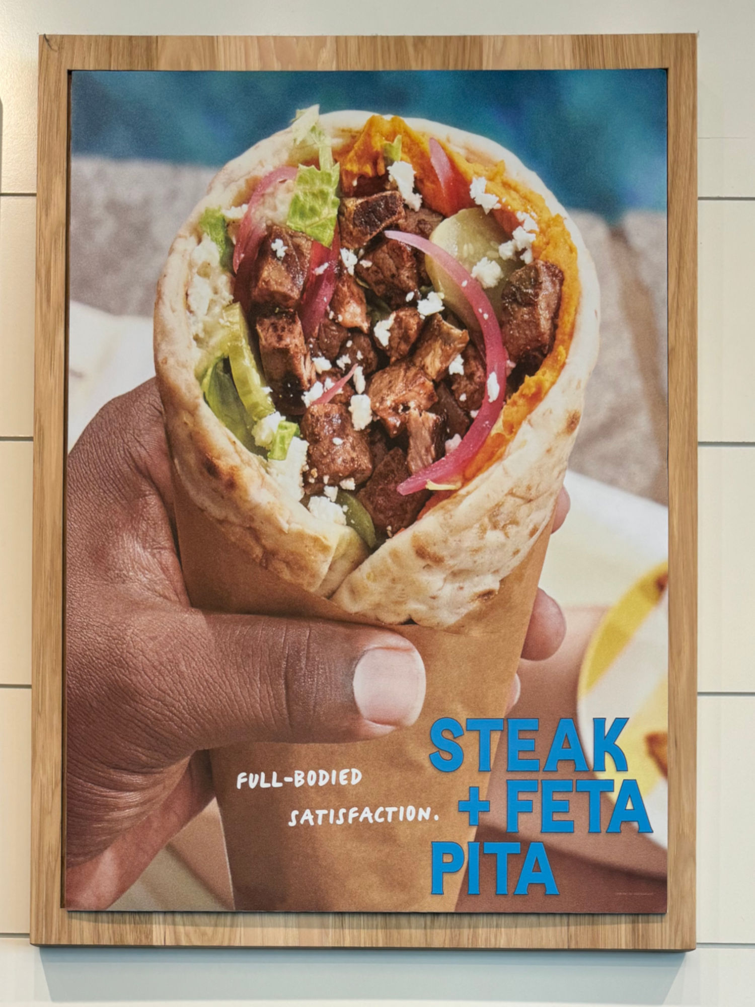 Cava Steak + Feta Pita