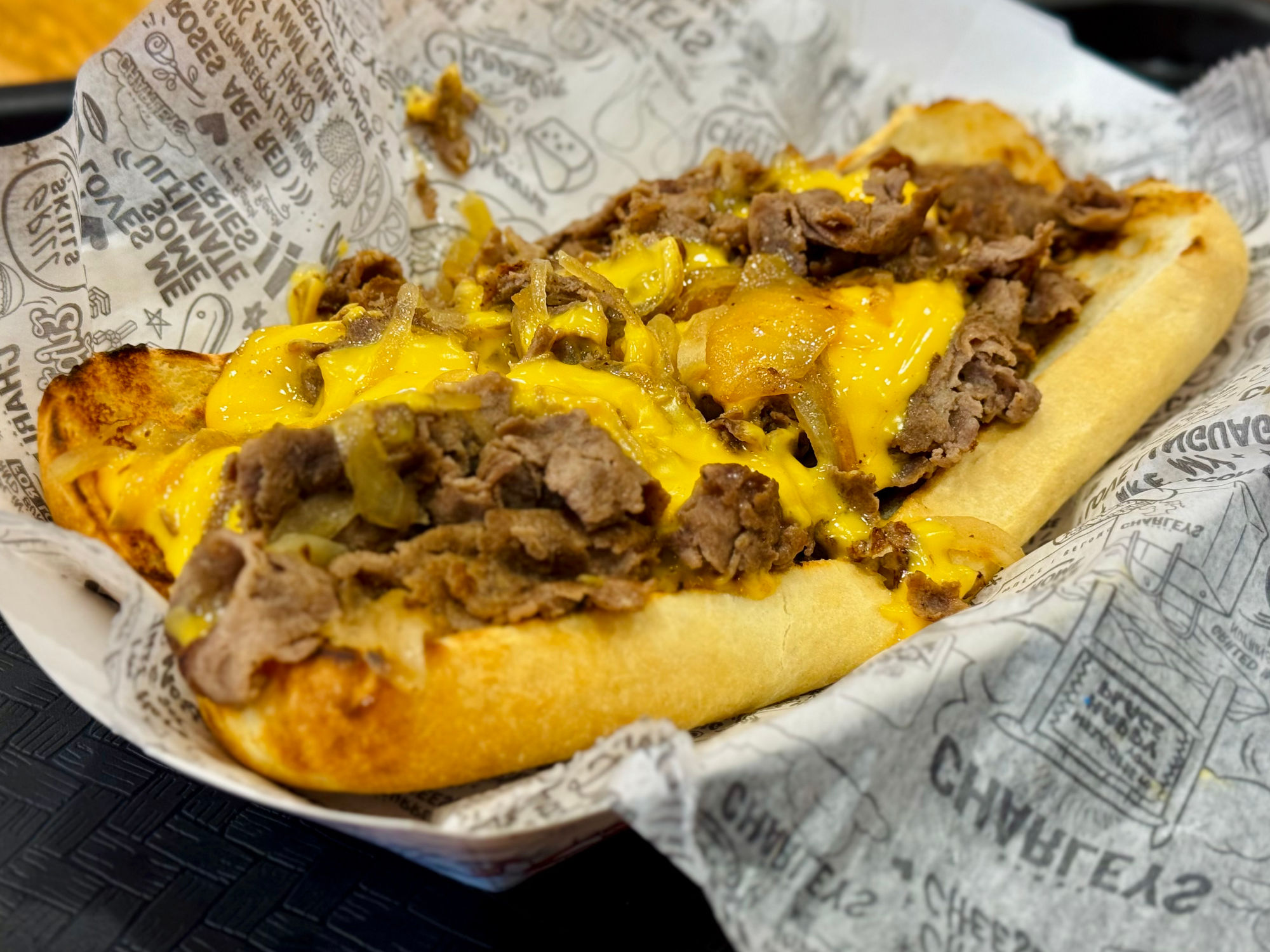 Old School Cheesesteak Charleys Old School Cheesesteak