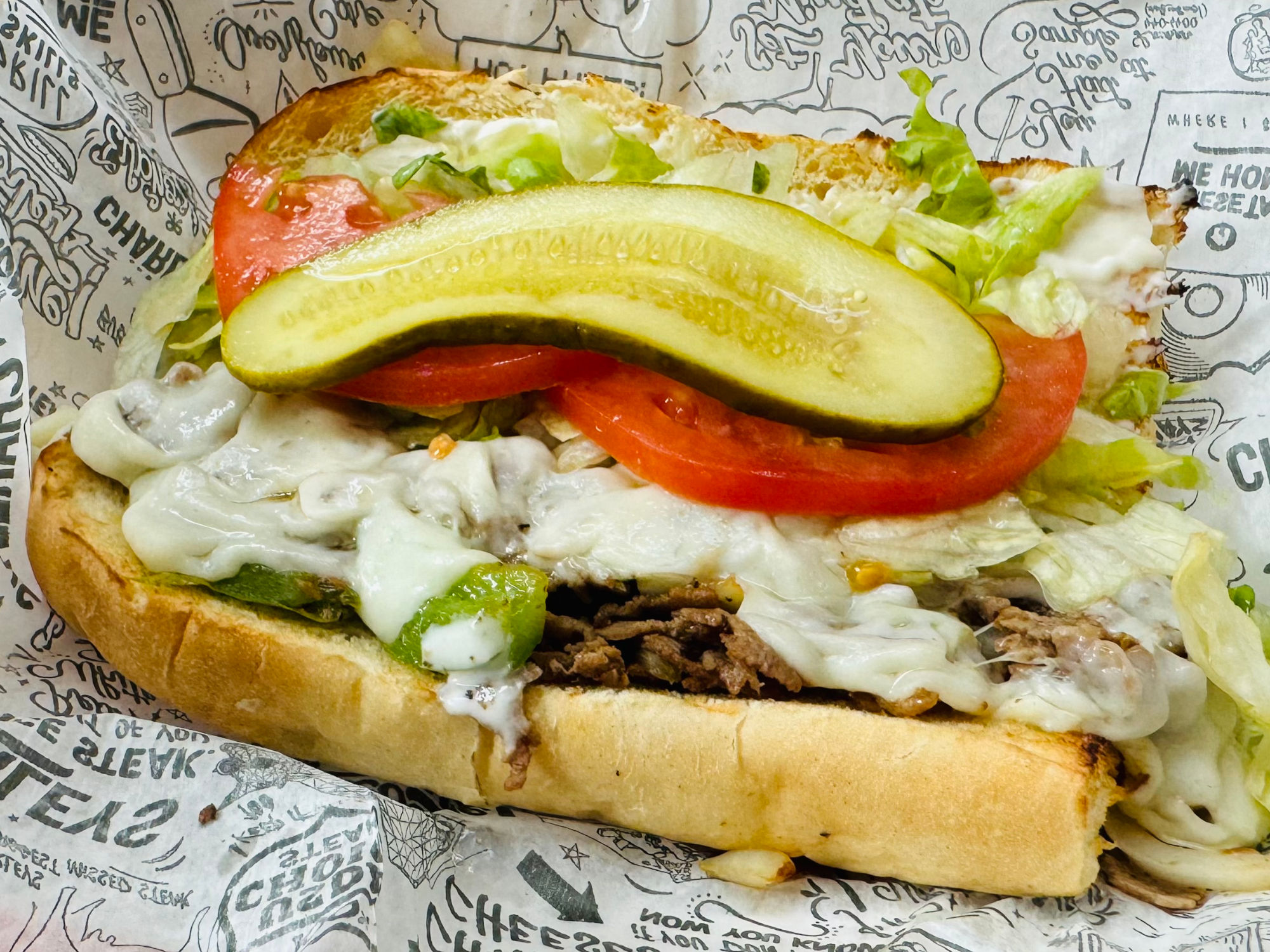 Philly Cheese Steak Charleys Philly Cheese Steak