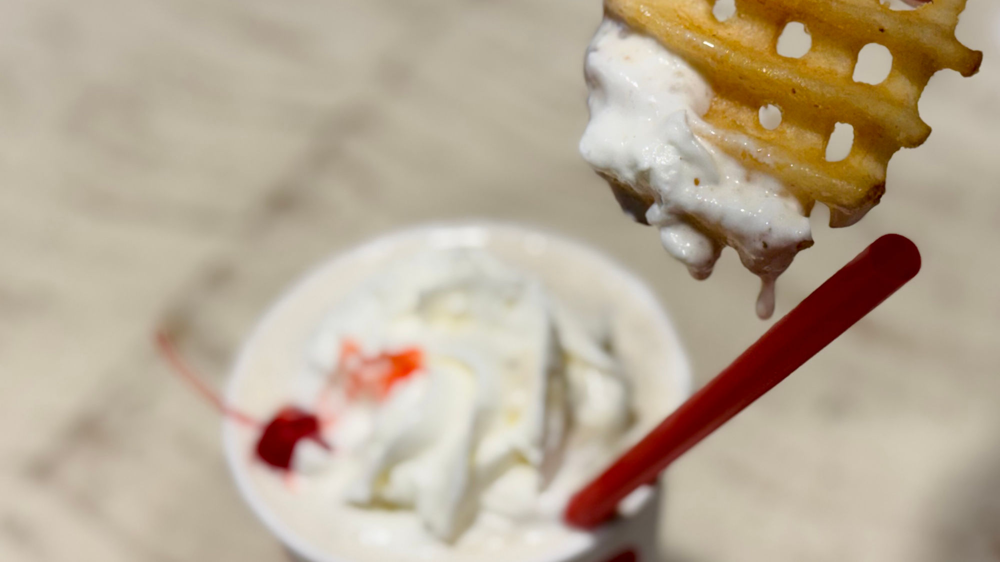 Cookies & Cream Milkshake Chick-fil-A Cookies & Cream Milkshake