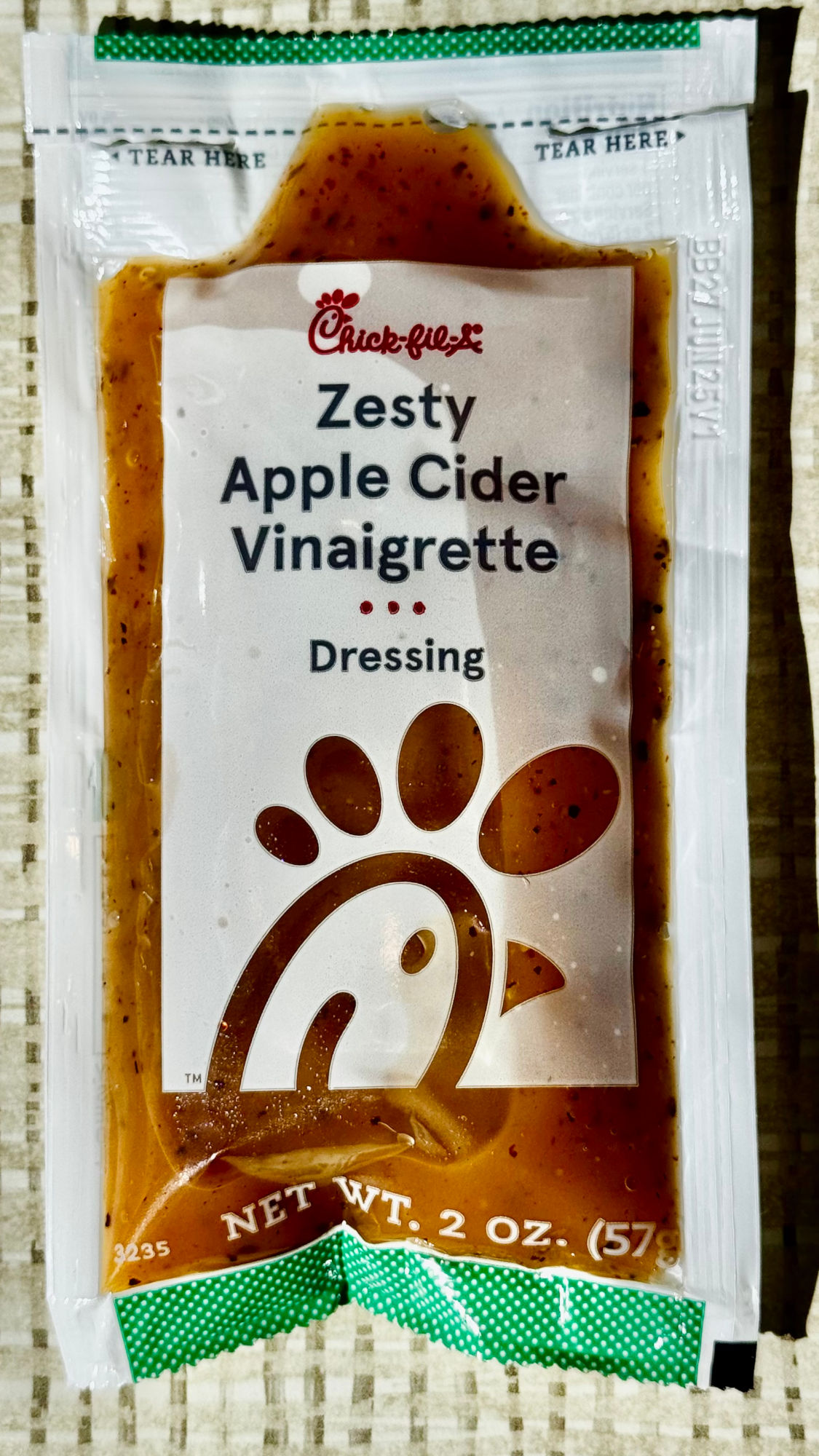 Zesty Apple Cider Vinaigrette Chick-fil-A Zesty Apple Cider Vinaigrette
