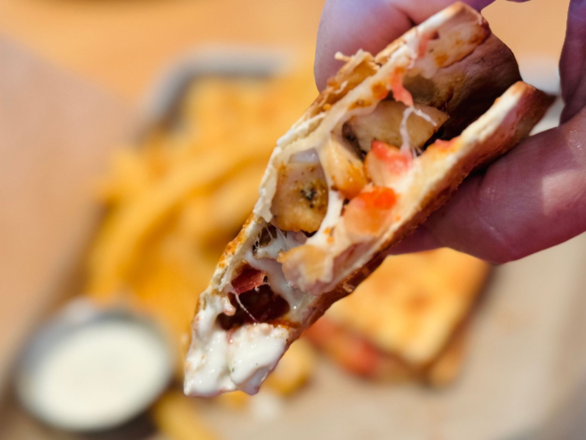 Chicken Bacon Ranch Piadina BJ's Restaurant Chicken Bacon Ranch Piadina