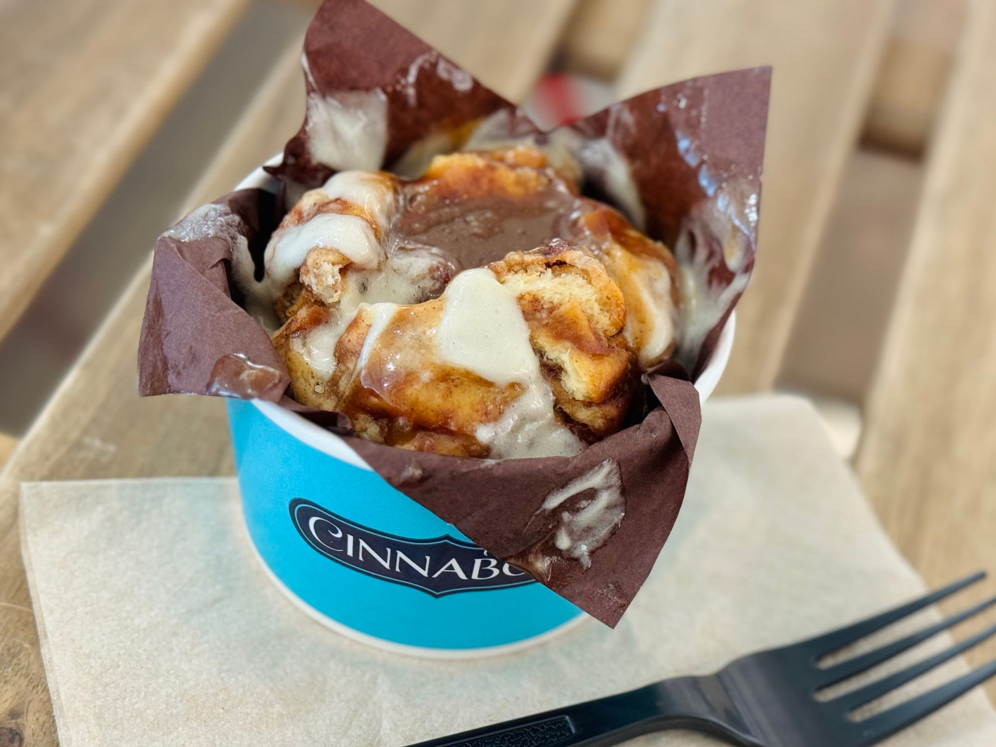 Center of the Roll Cinnabon Center of the Roll