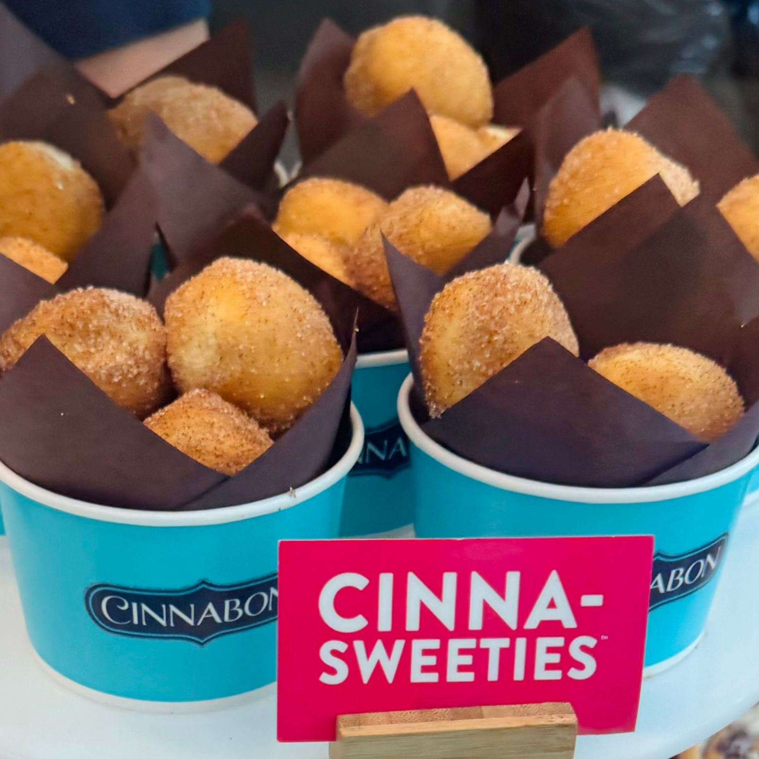 Cinna-Sweeties Display Cinnabon Cinna-Sweeties Display
