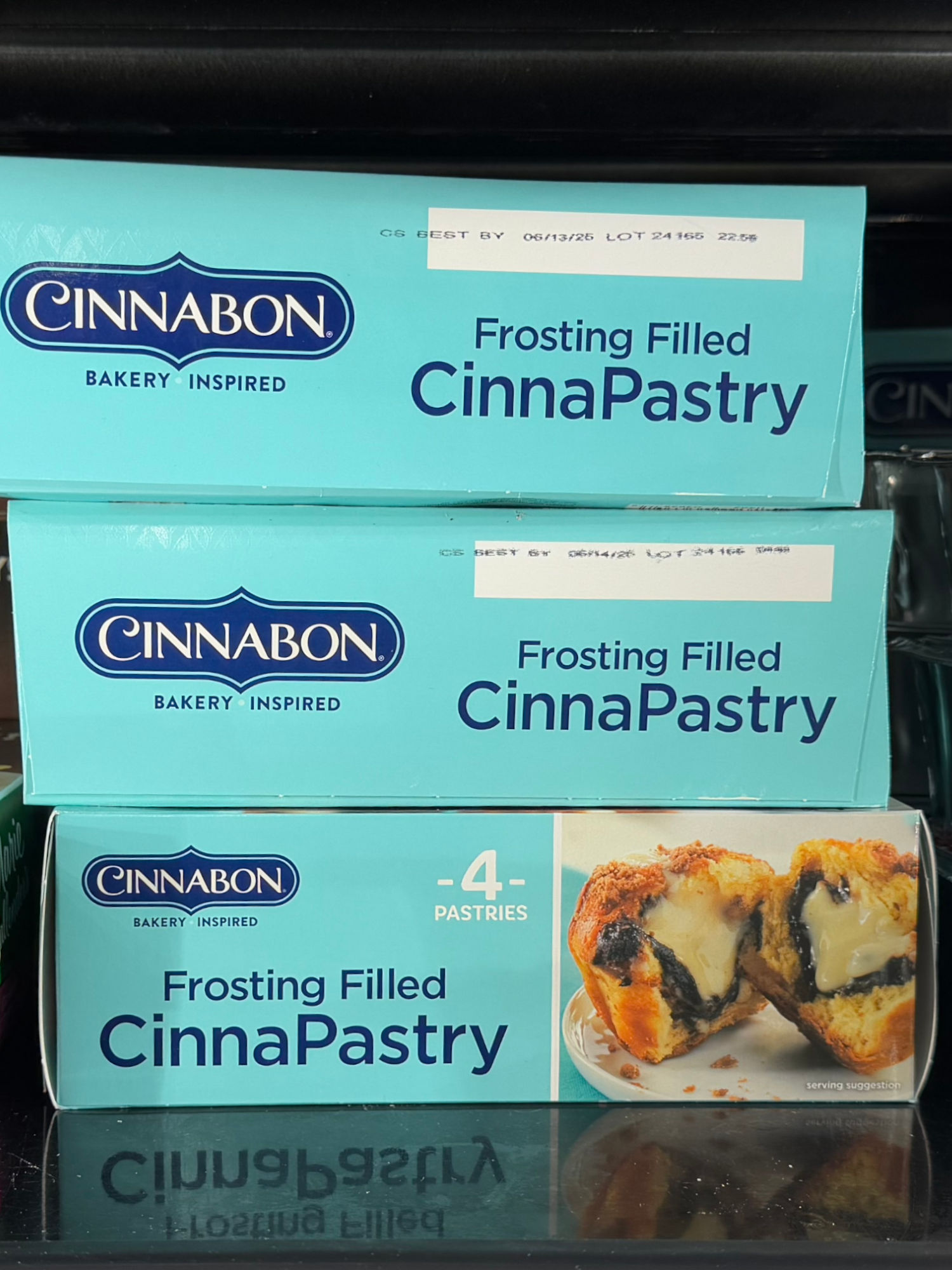 Frosting Filled CinnaPastry Cinnabon Frosting Filled CinnaPastry