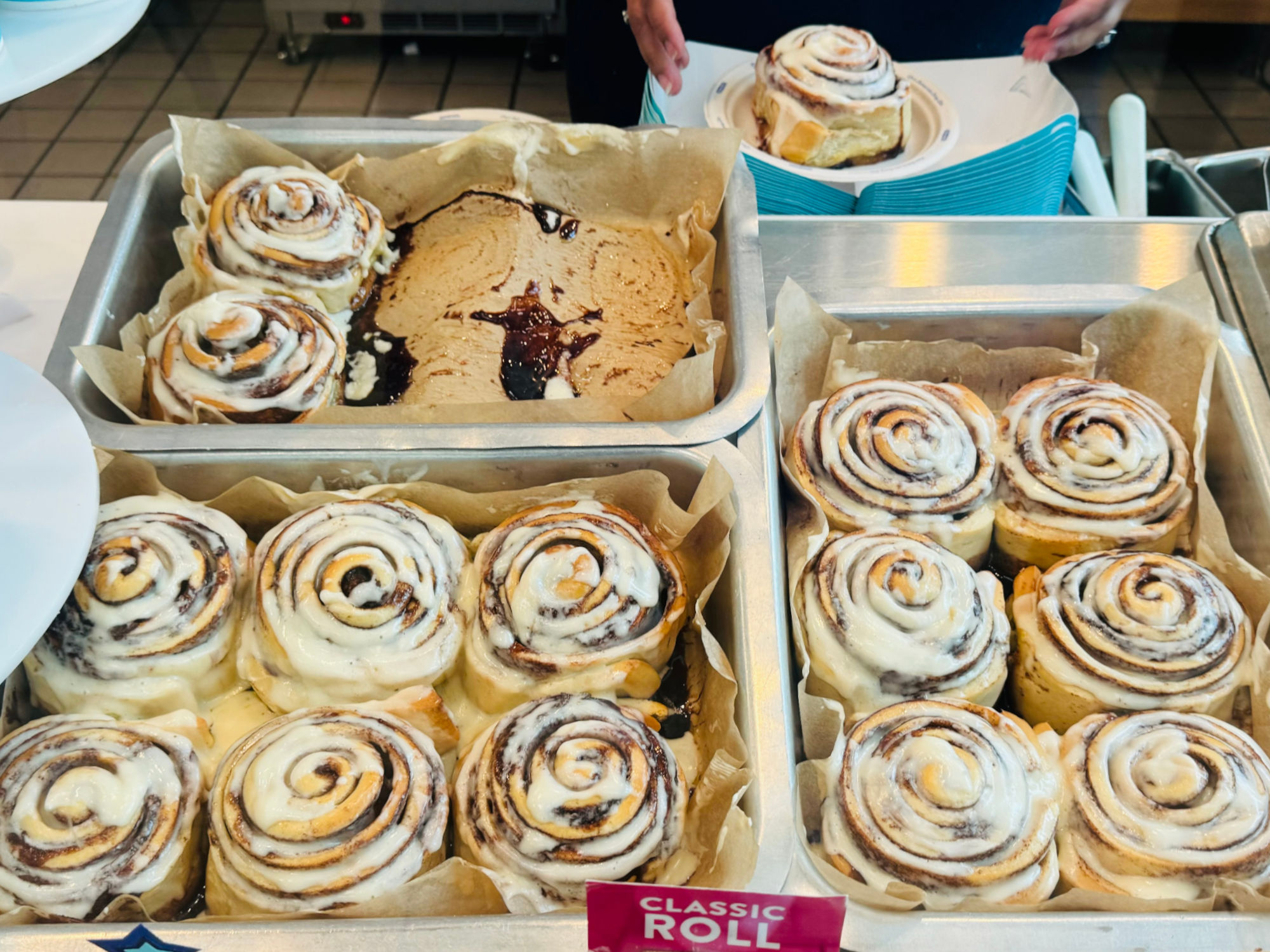 Classic Rolls Display Cinnabon Classic Rolls Display