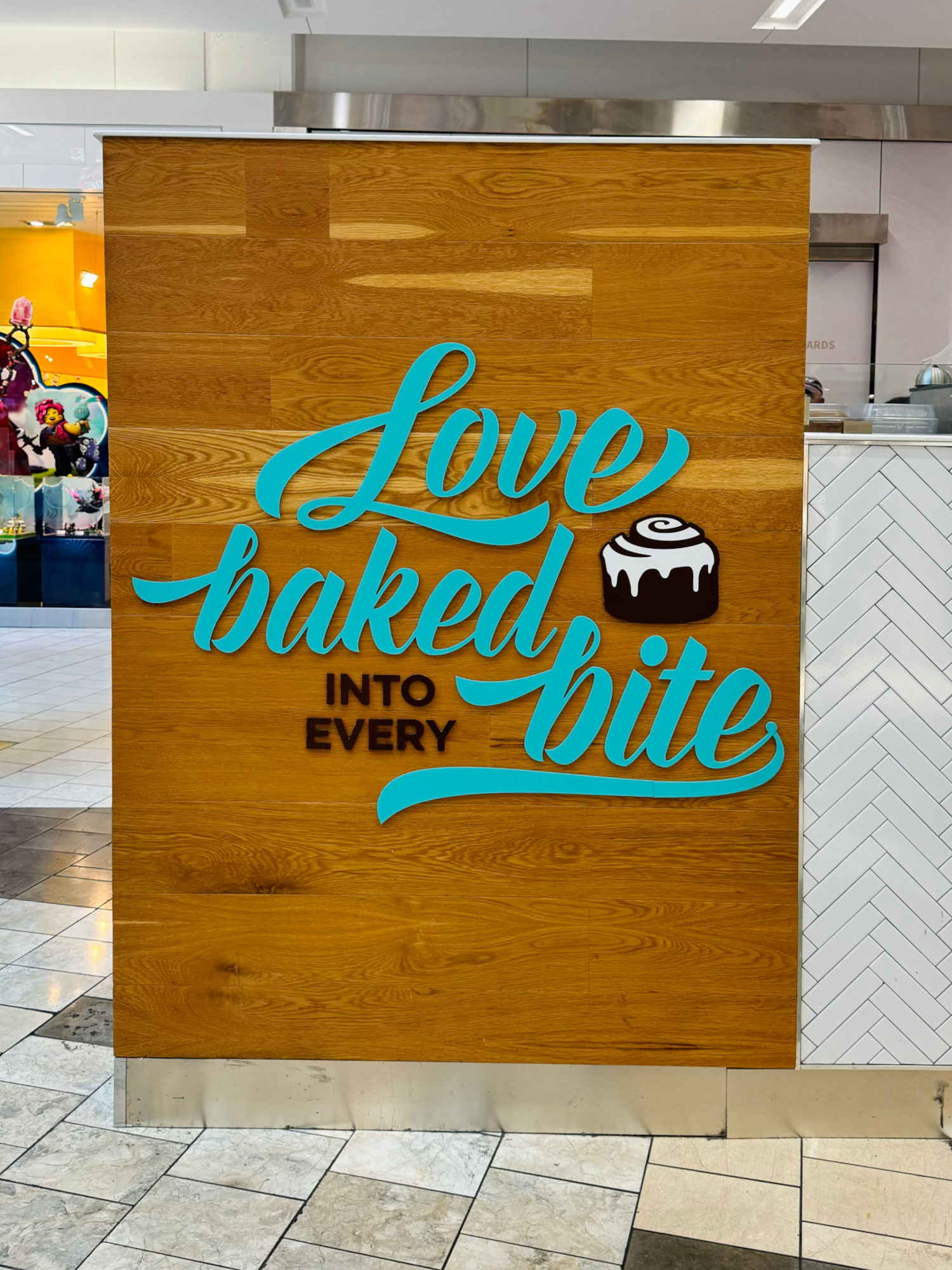 Love Baked in Cinnabon Love Baked in
