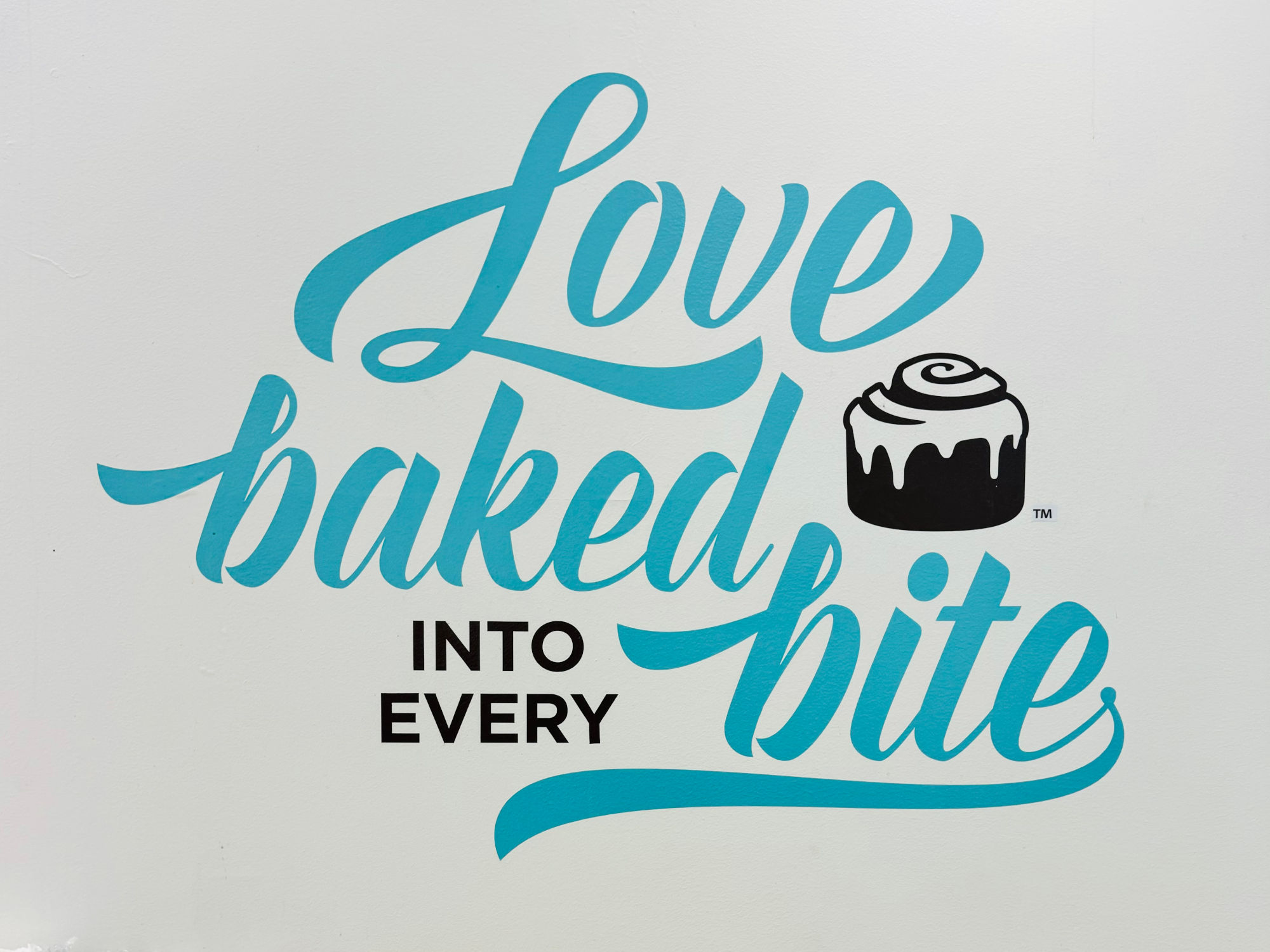 Love Baked into Every Bite Cinnabon Love Baked into Every Bite