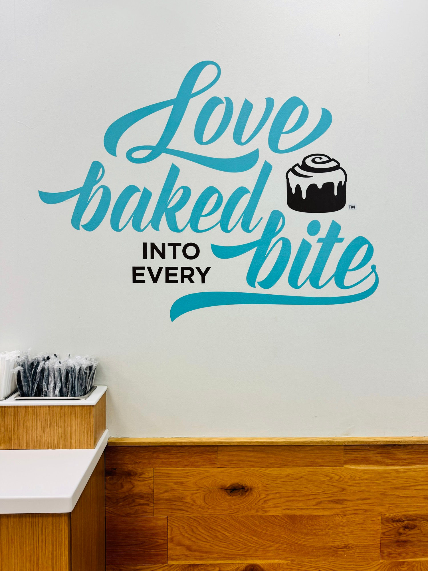 Love Baked into Cinnabon Love Baked into