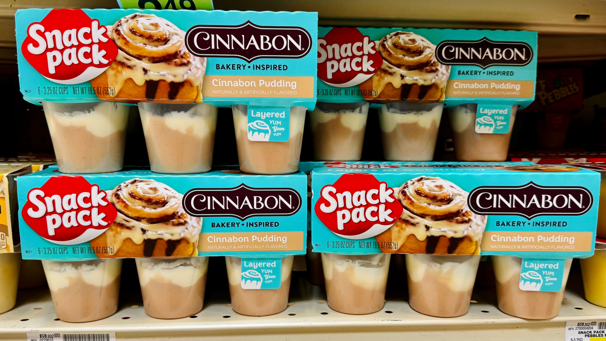 Snack Pack Cinnabon Snack Pack