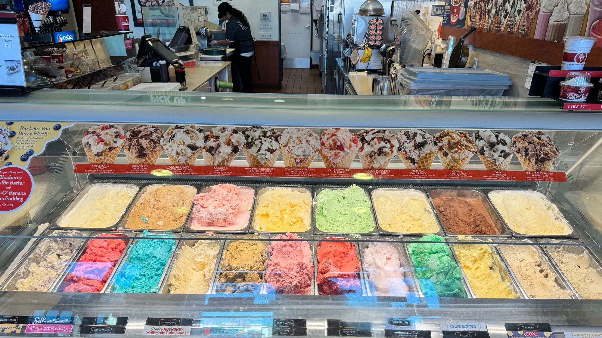 Cold Stone Flavors