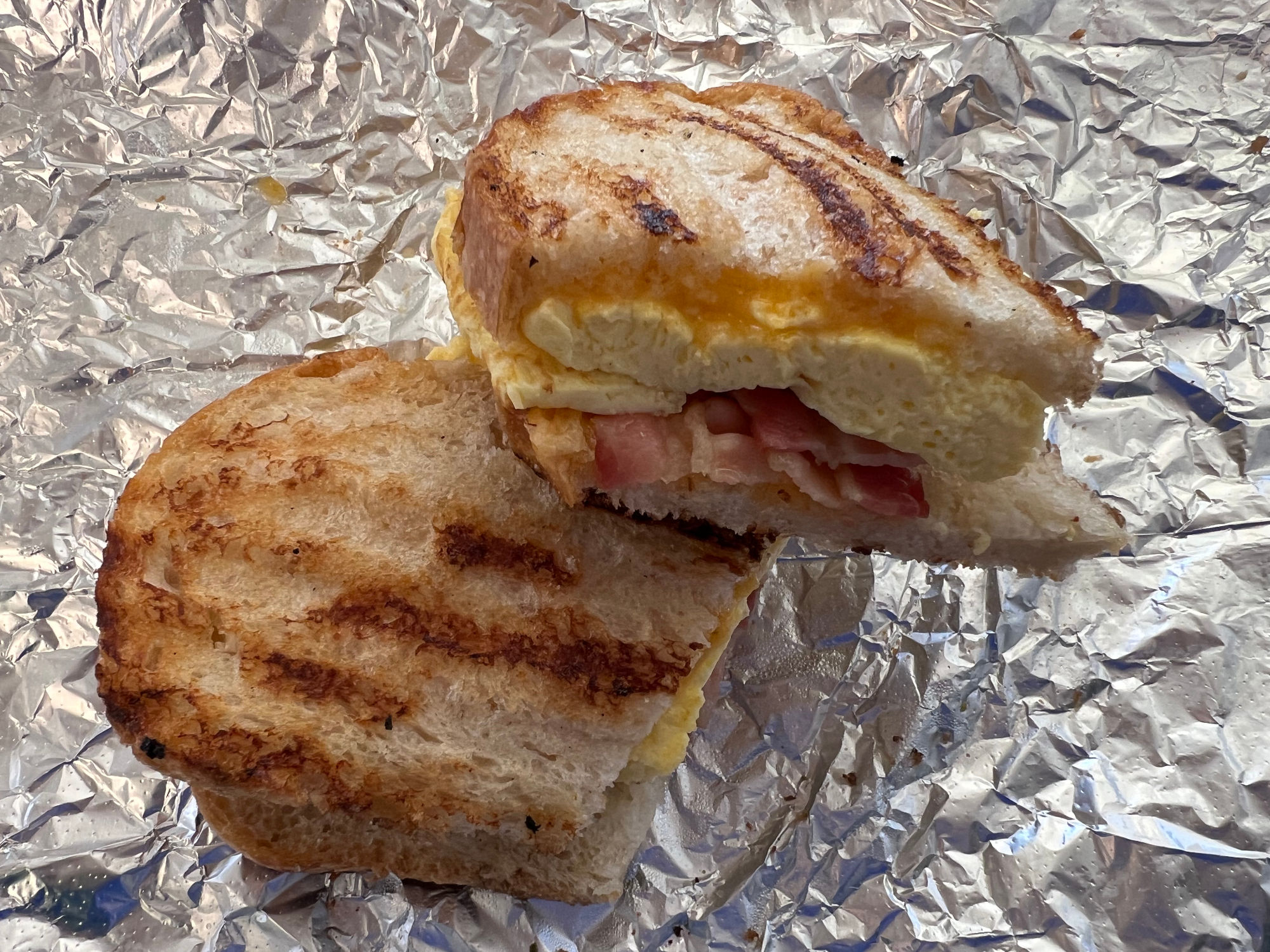 Bacon & Cheddar Panini Corner Bakery Cafe Bacon & Cheddar Panini