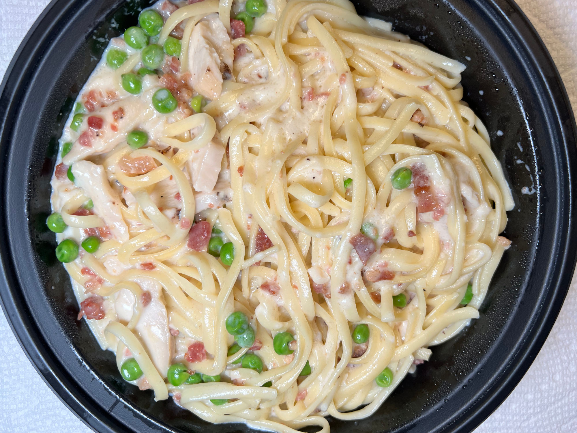 Chicken Carbonara Pasta Corner Bakery Cafe Chicken Carbonara Pasta
