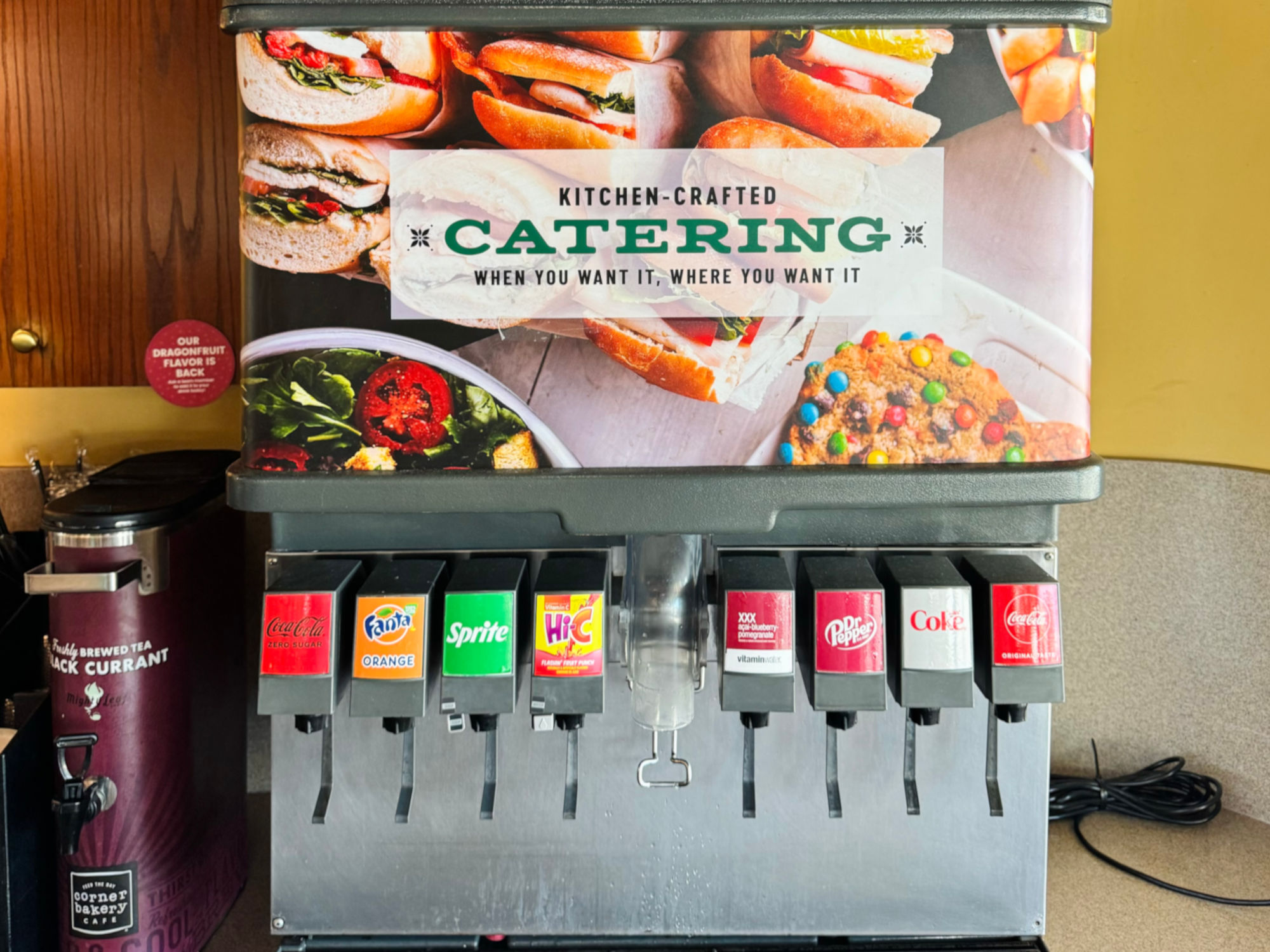 Fountain Drinks Corner Bakery Cafe Fountain Drinks