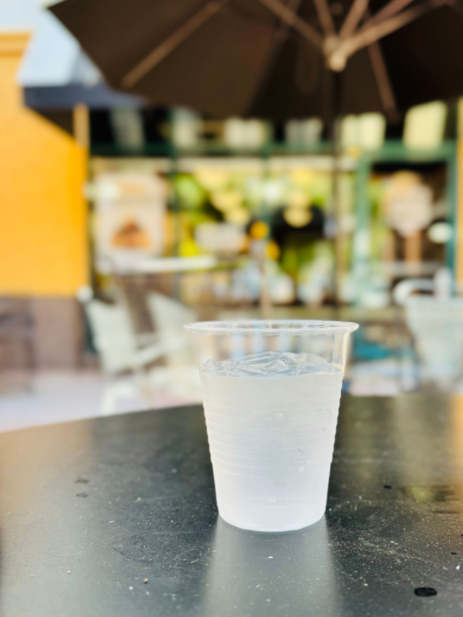 Ice Water Cup Corner Bakery Cafe Ice Water Cup