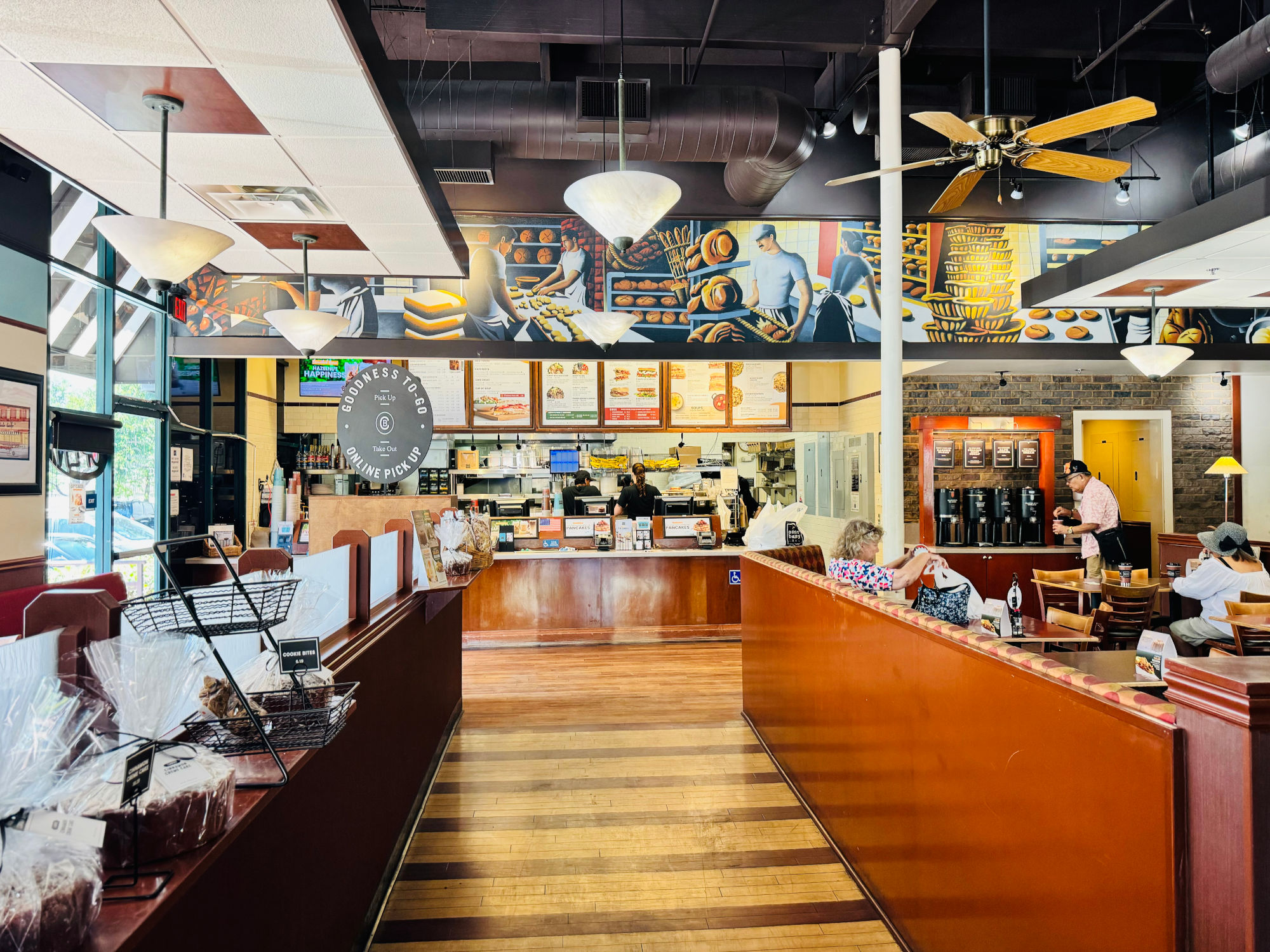 Inside Corner Bakery Cafe Inside