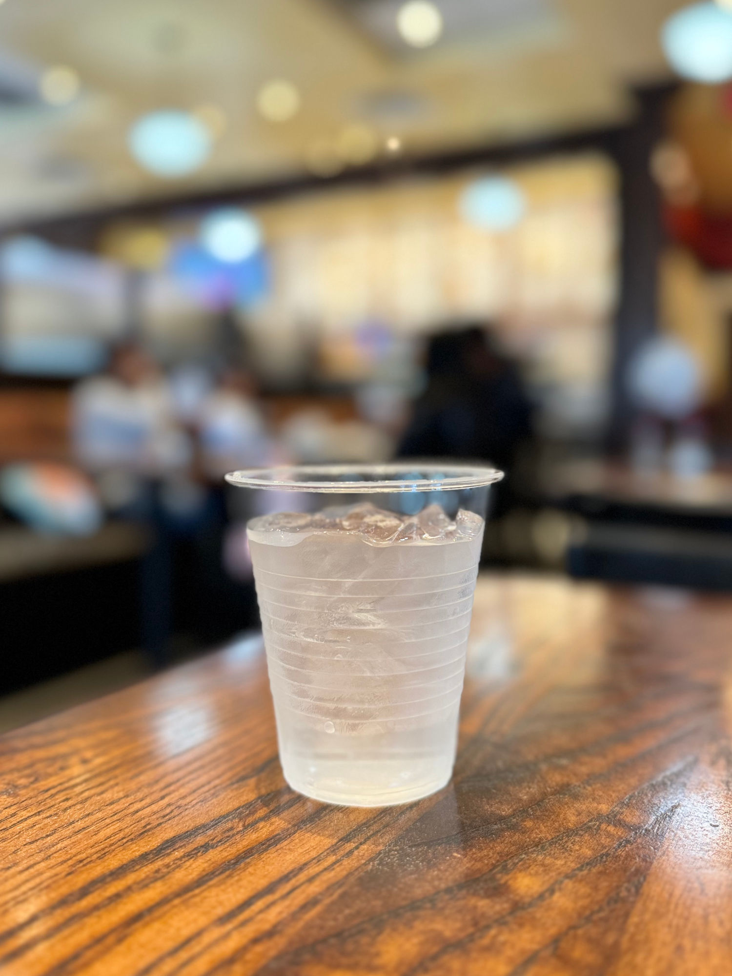 Water Cup Corner Bakery Cafe Water Cup