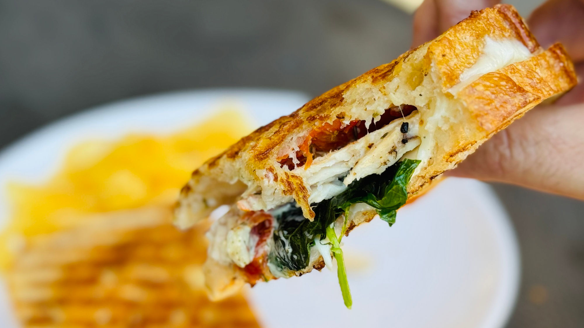 Chicken Pomodori Panini Corner Bakery Cafe Chicken Pomodori Panini