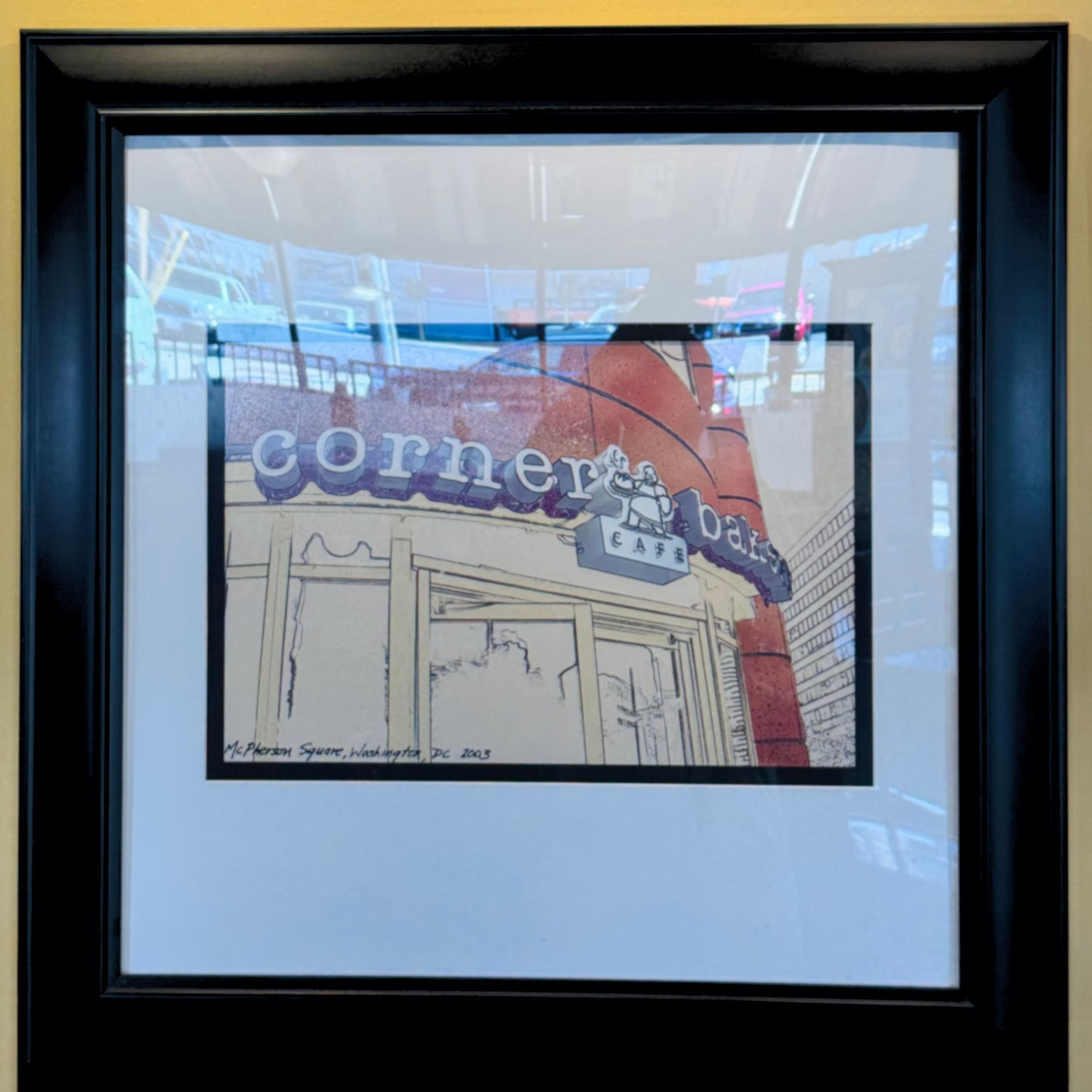 Washington DC Corner Bakery Decor Washington DC