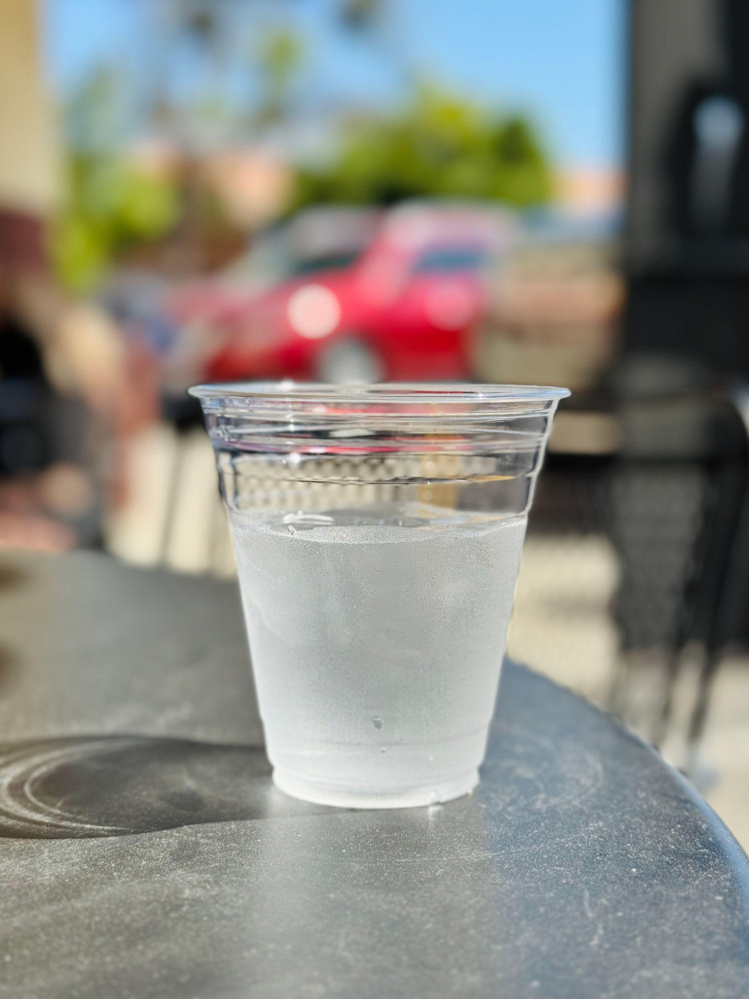 Ice Water Cup Corner Bakery Cafe Ice Water Cup
