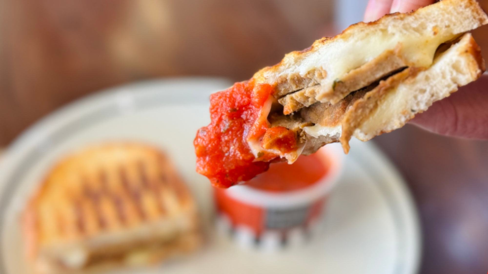 Meatball Panini Corner Bakery Cafe Meatball Panini