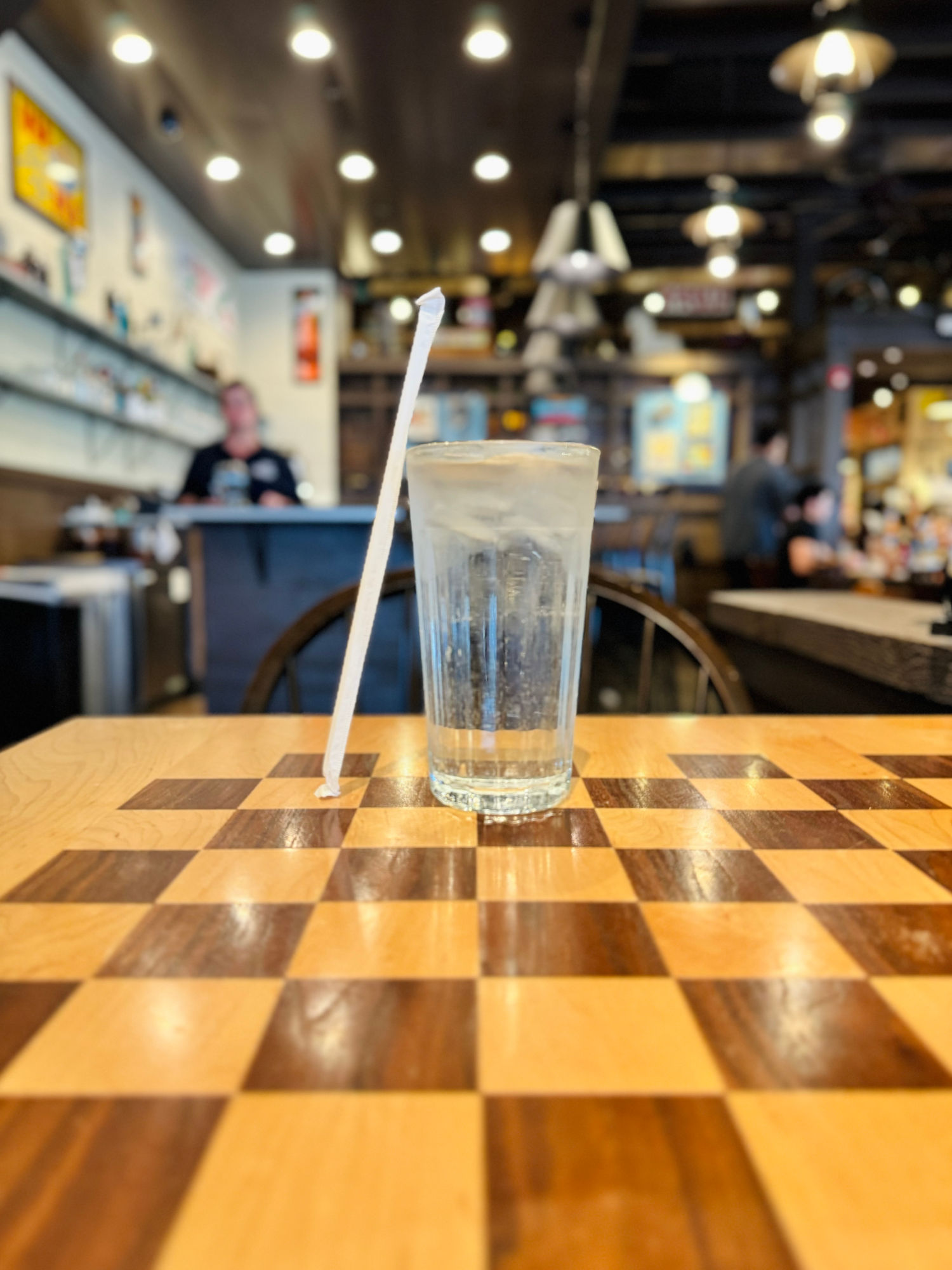 Checkerboard Cracker Barrel Checkerboard
