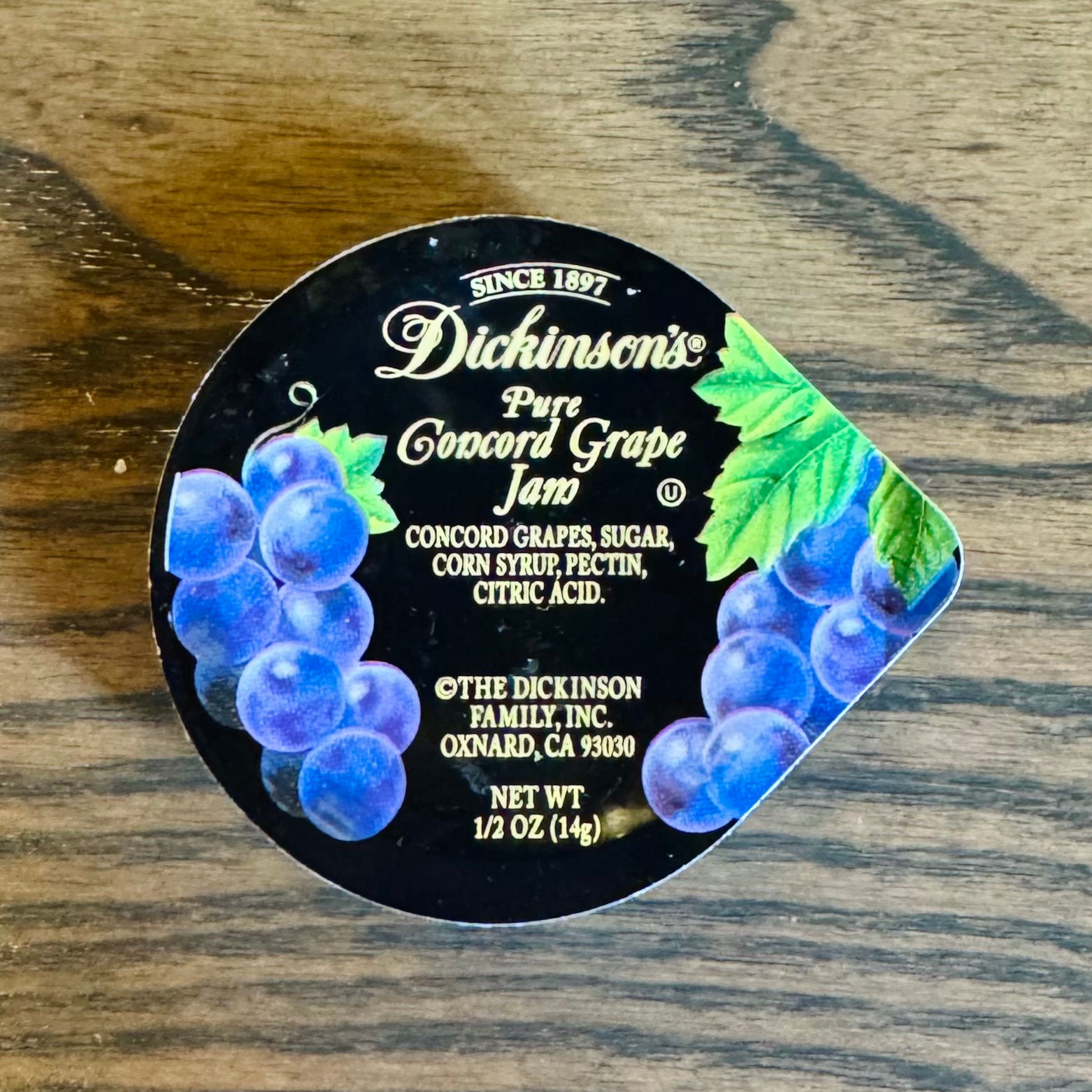 Dickenson's Grape Cracker Barrel Dickenson's Grape