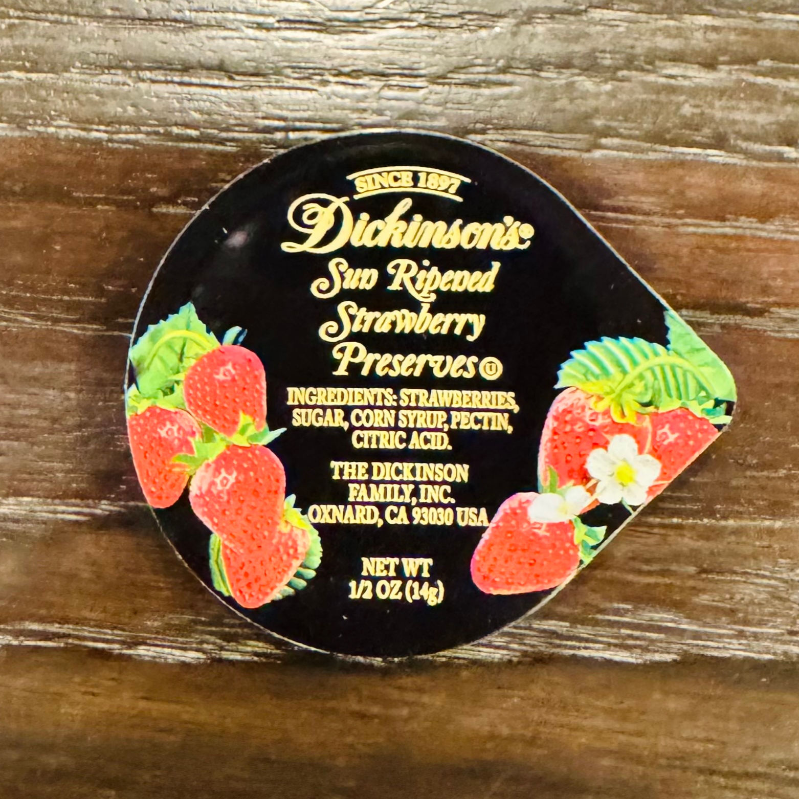 Dickenson's Strawberry Cracker Barrel Dickenson's Strawberry