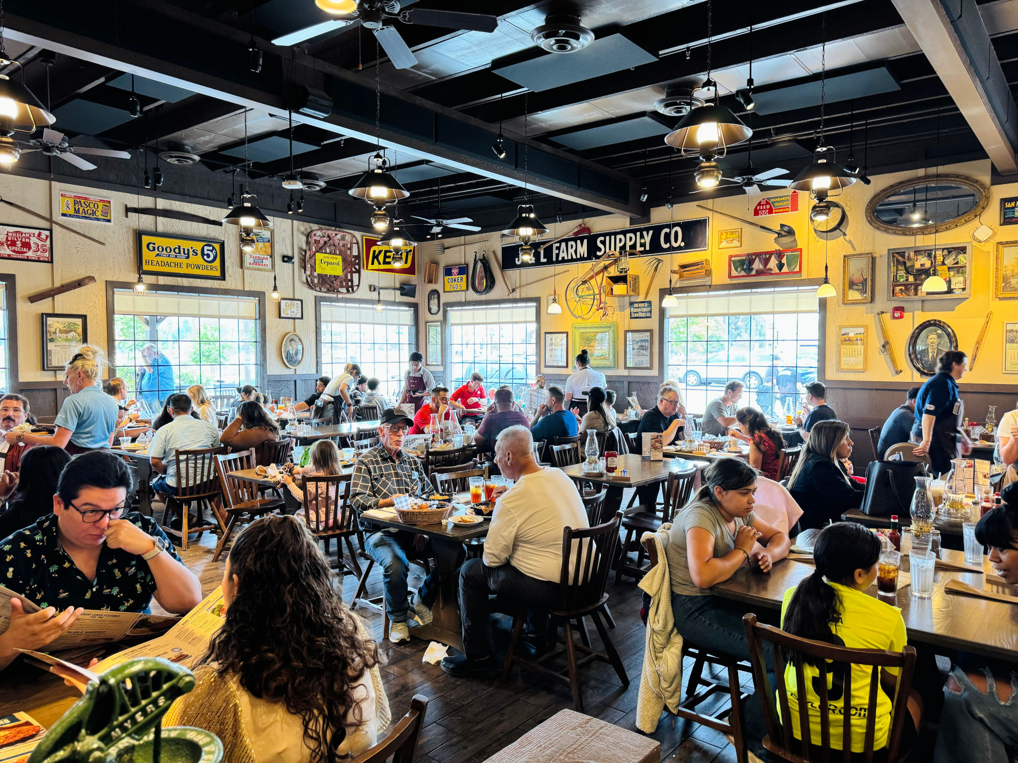 Inside Seating Cracker Barrel Inside Seating