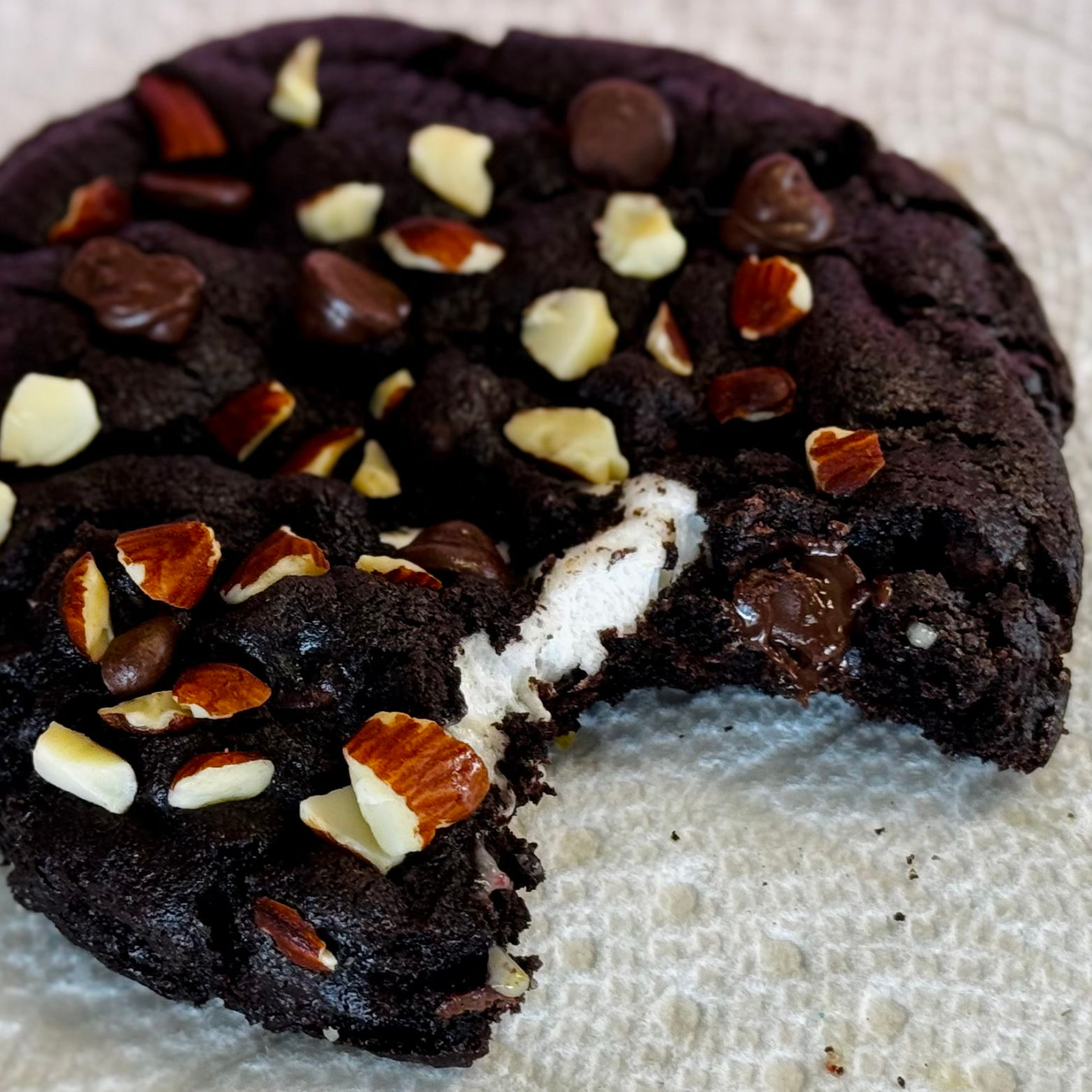 Rocky Road Crumbl Cookies Rocky Road