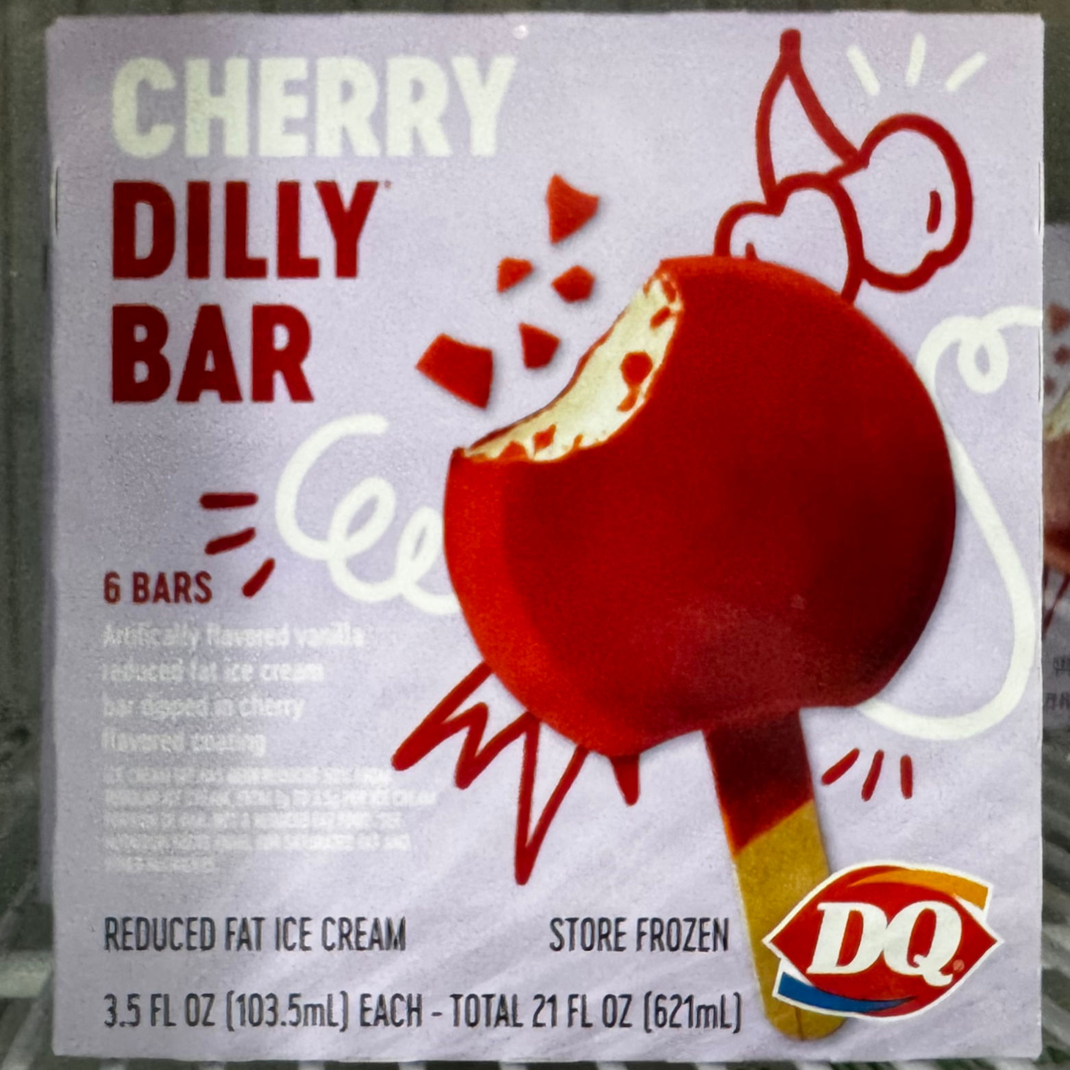Cherry Dilly Bar Dairy Queen Cherry Dilly Bar