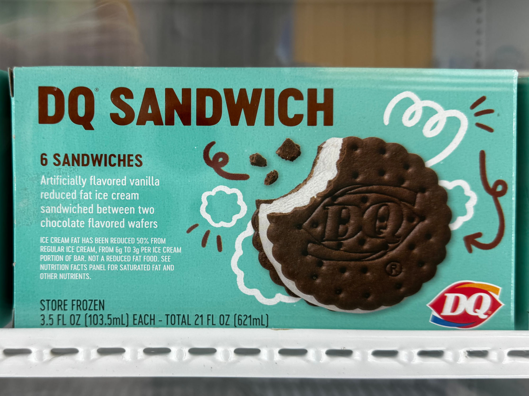DQ Sandwich Dairy Queen DQ Sandwich
