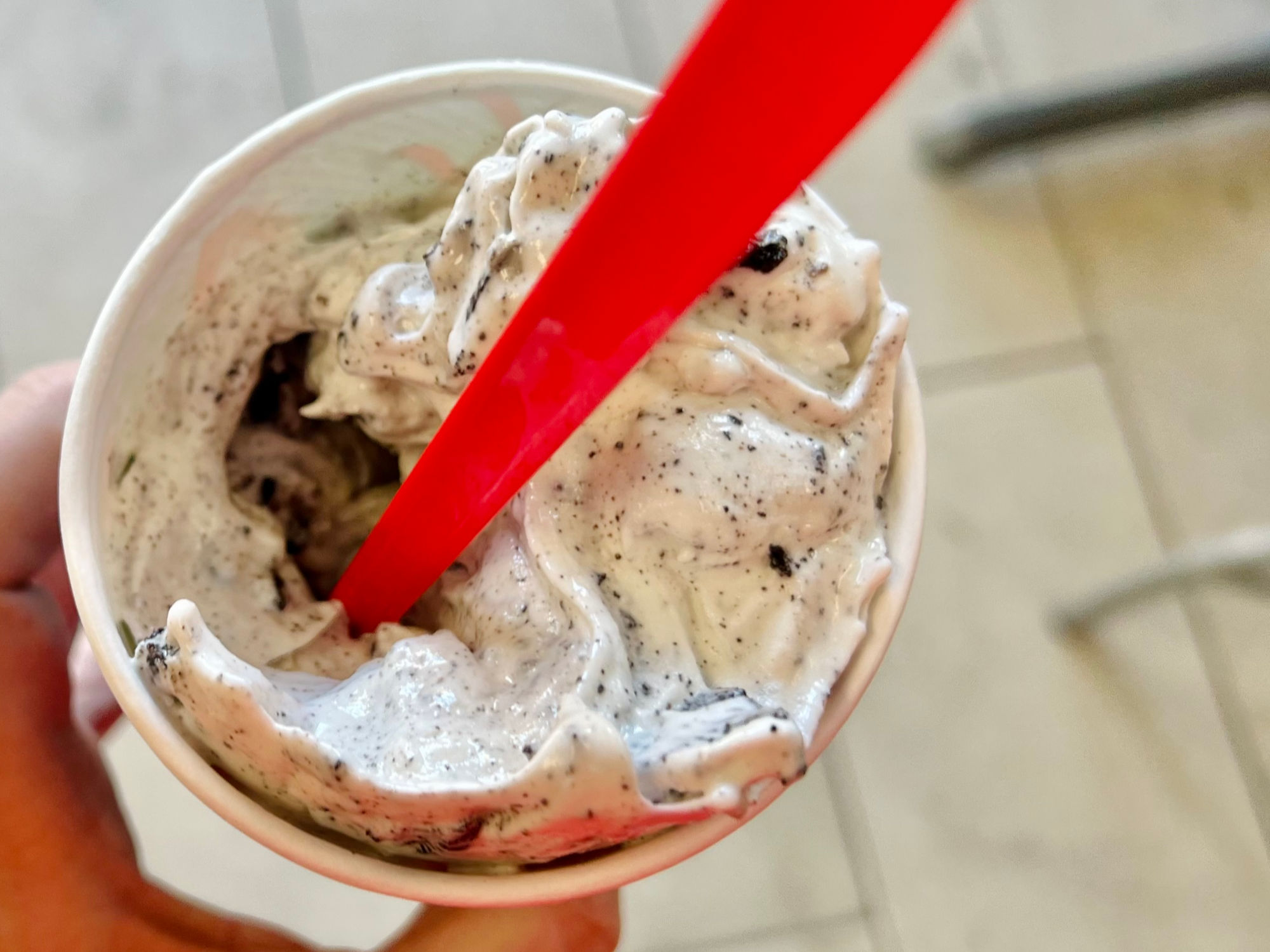 Oreo Cookie Blizzard Dairy Queen Oreo Cookie Blizzard