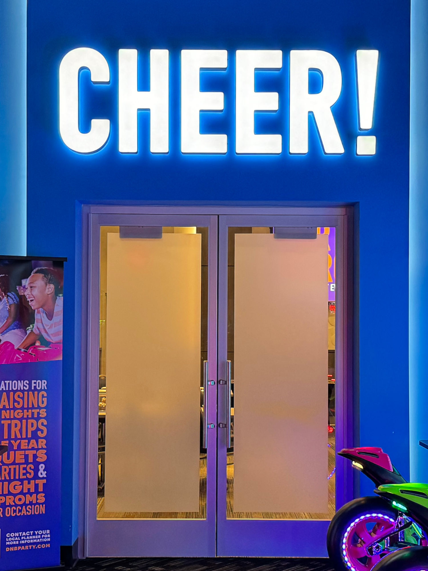 Dave and Buster's Cheer