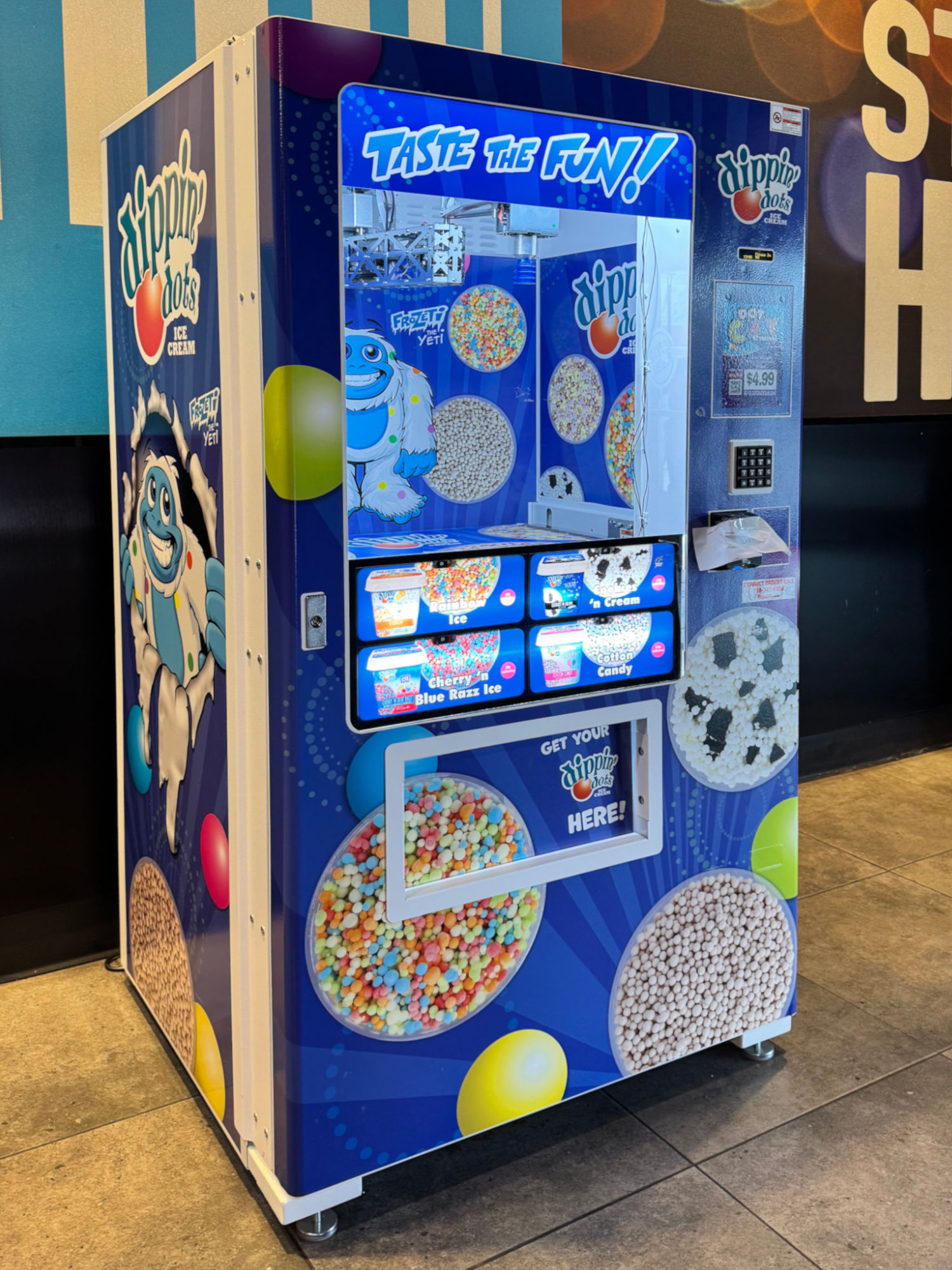 Dave and Buster's Dippin' Dots