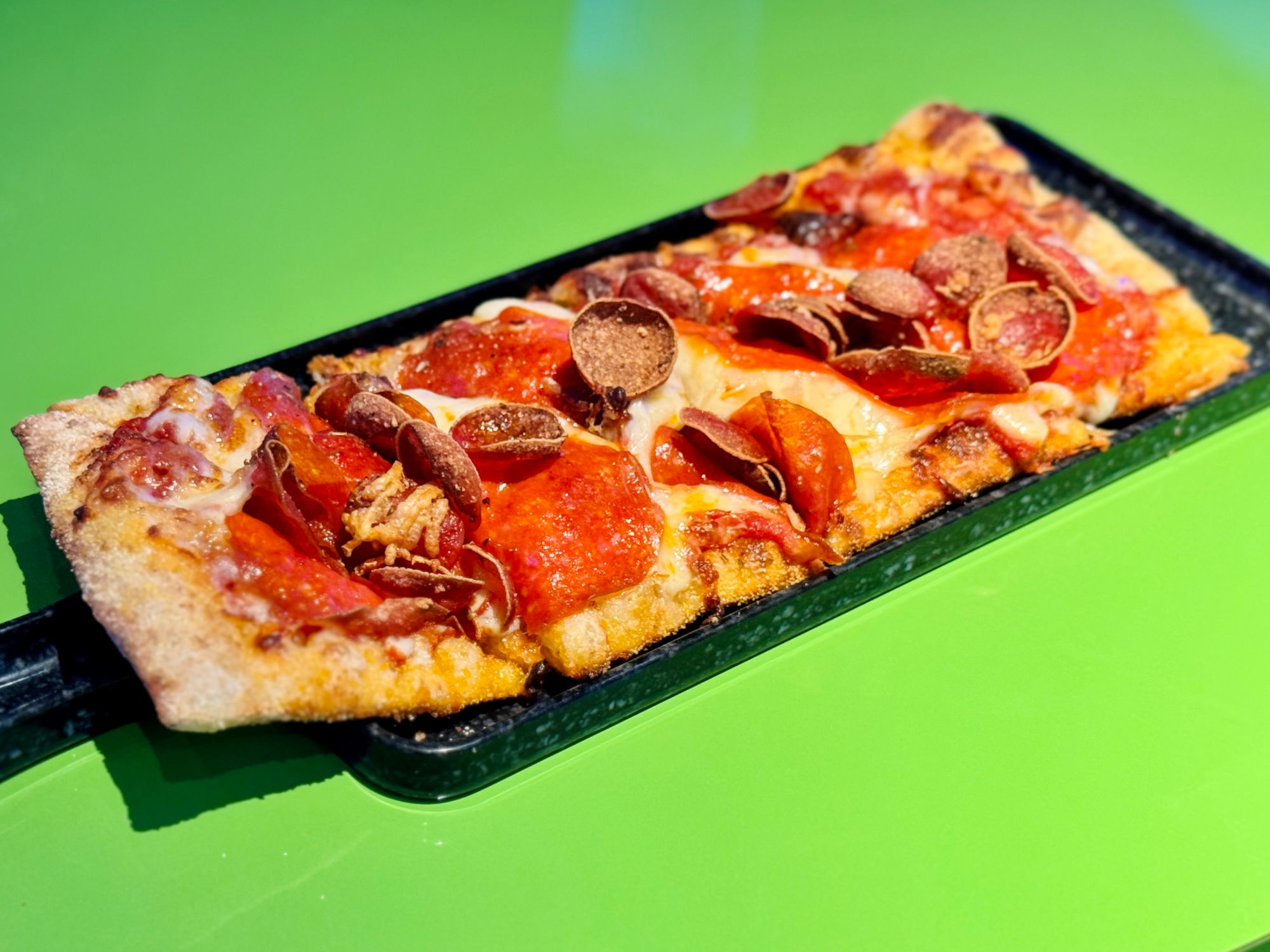 Dave and Buster's Double Pepperoni Flatbread
