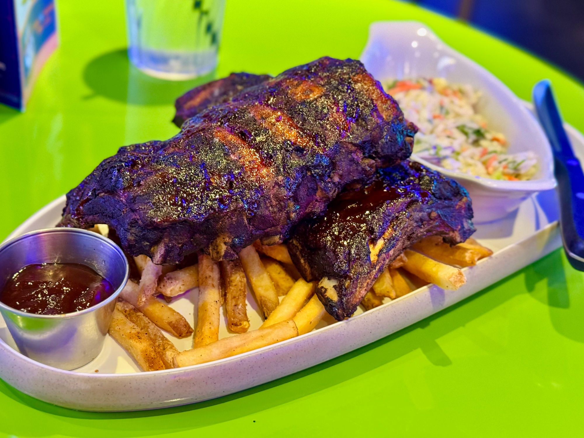 Dave and Buster's Smokehouse BBQ Ribs