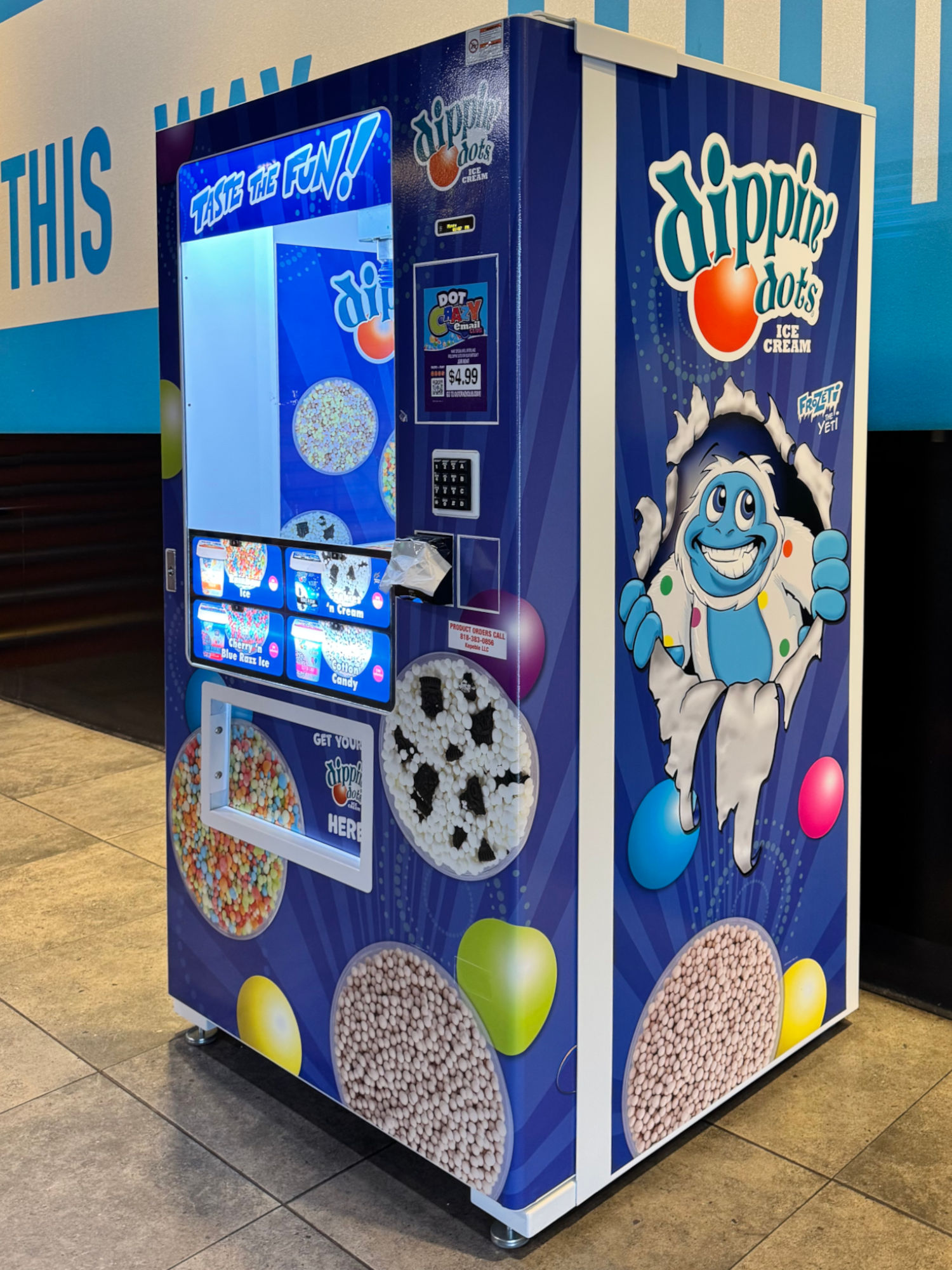 Dave and Buster's Dippin' Dots