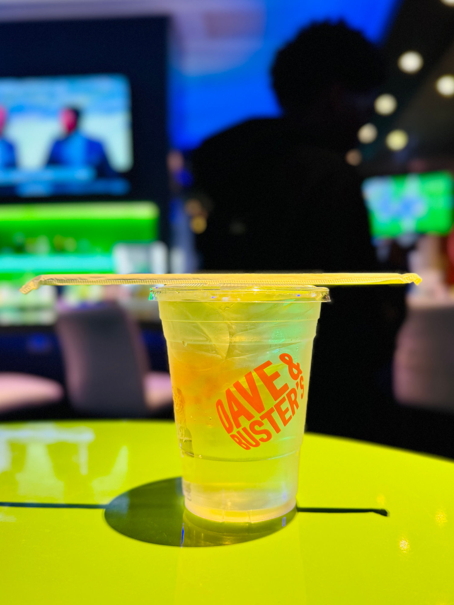 Dave and Buster's Water Cup