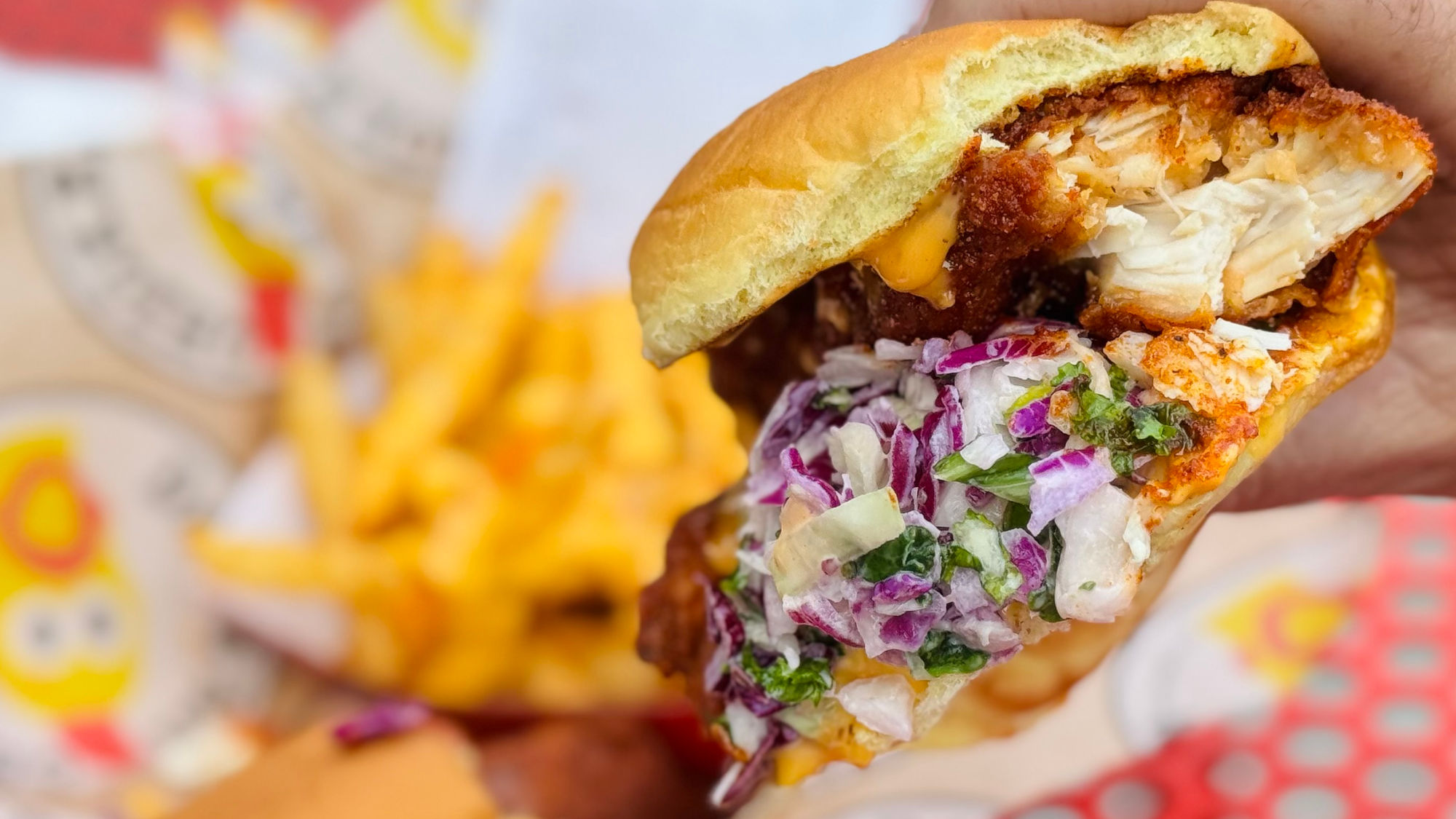 Hot Slider Dave's Hot Chicken Hot Slider