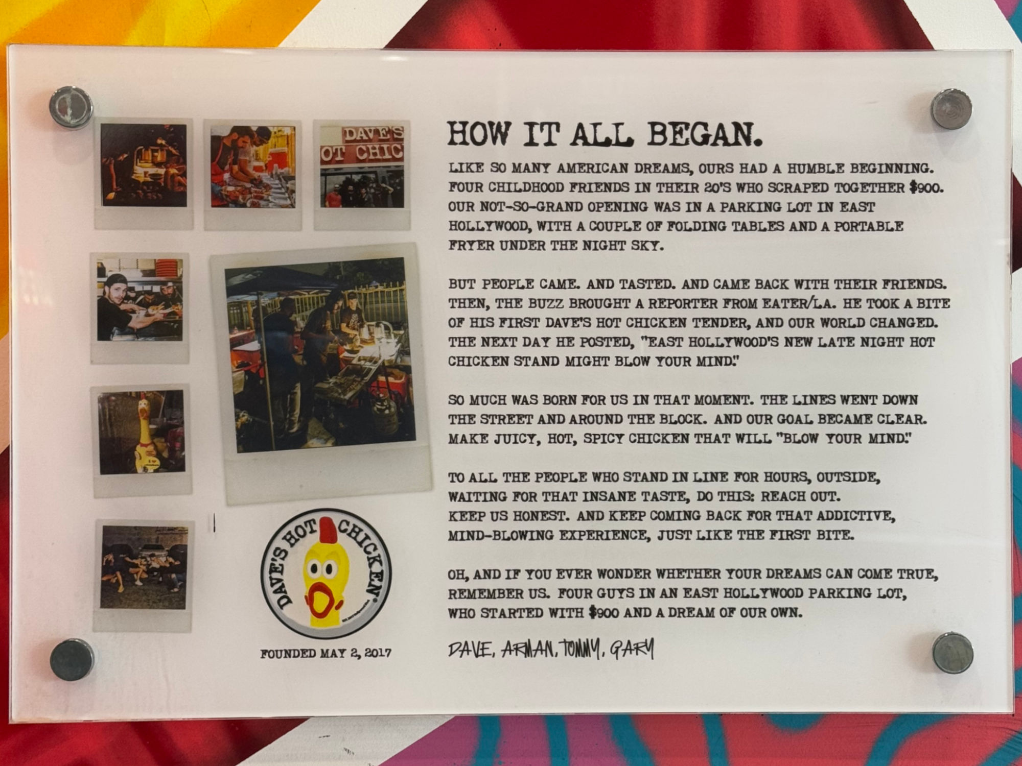 How it all Began Dave's Hot Chicken How it all Began