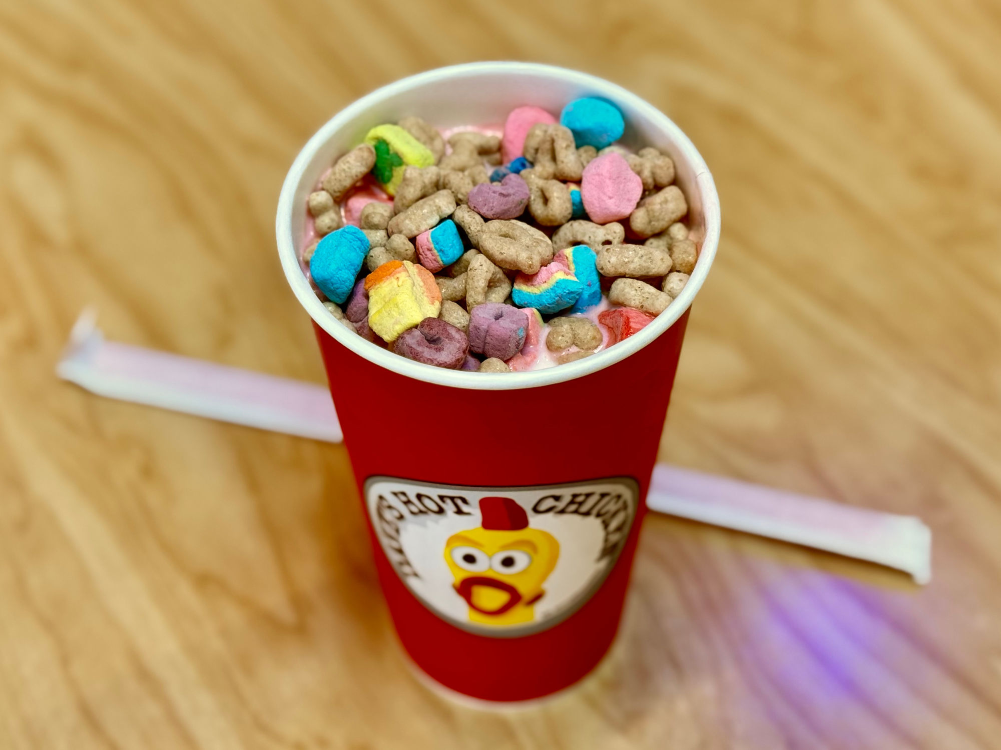 Lucky Charms Shake Dave's Hot Chicken Lucky Charms Shake